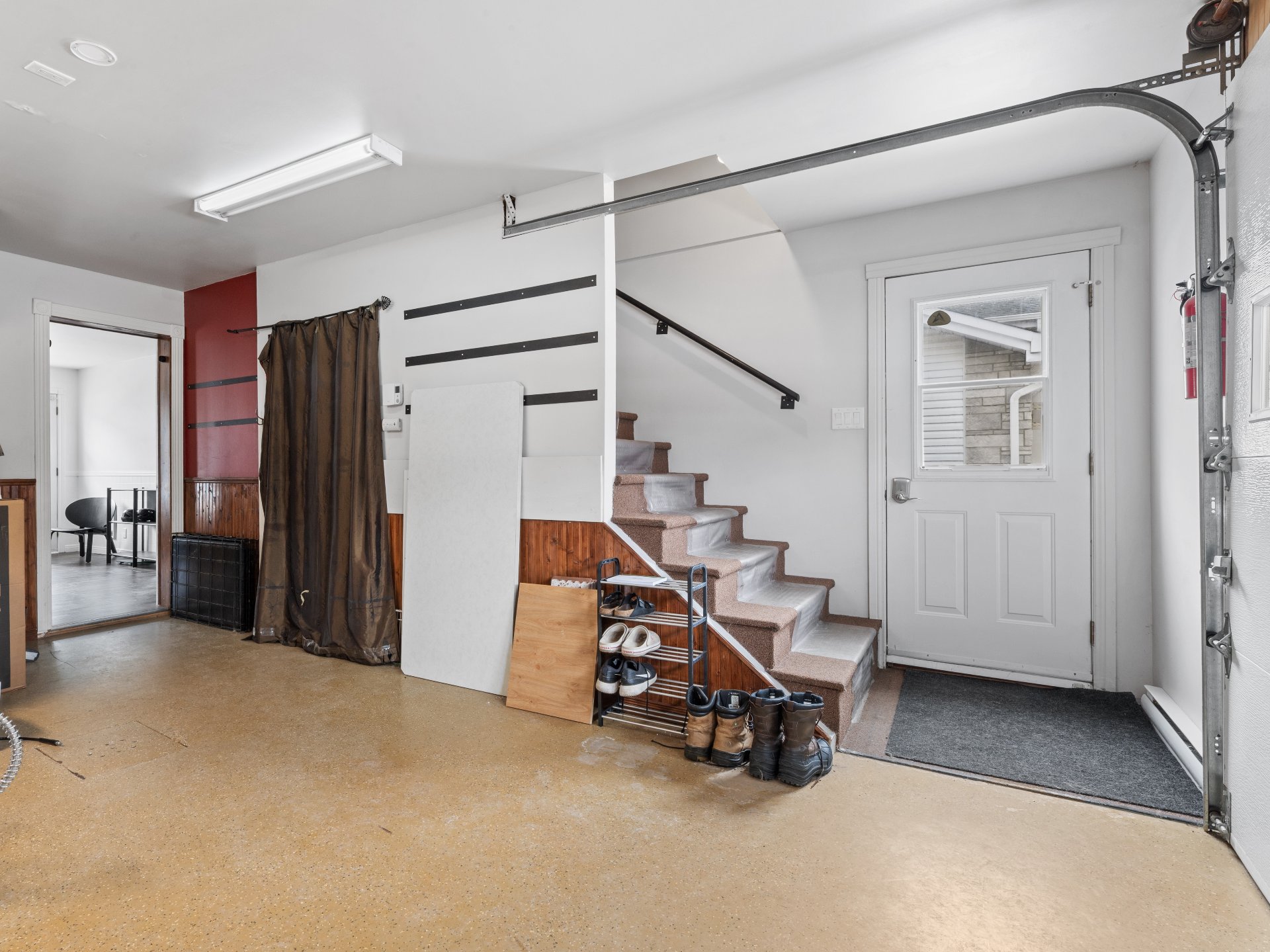 escalier pour intergénération (garage)