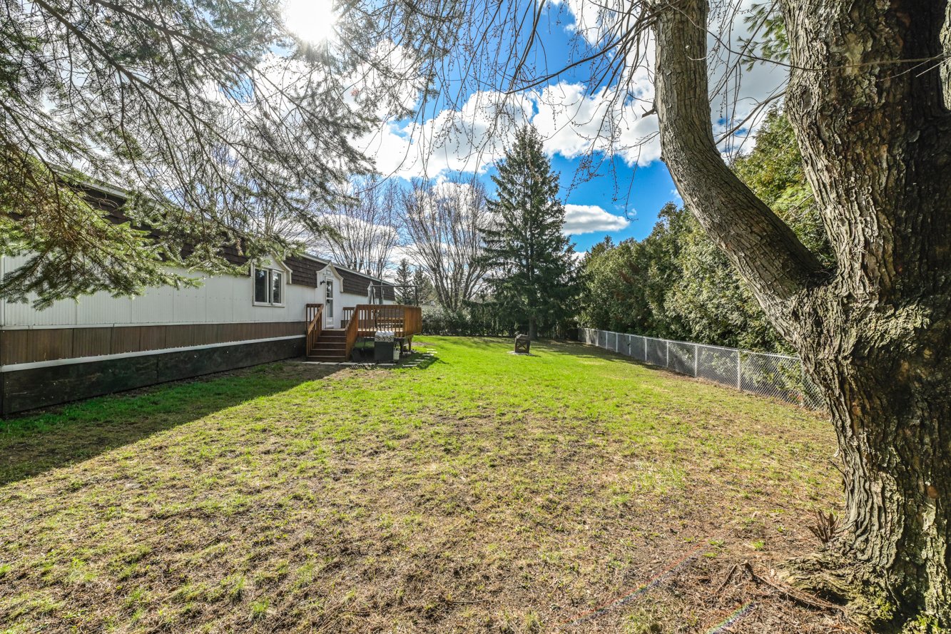 Sans voisin arrière pour plus de tranquilité