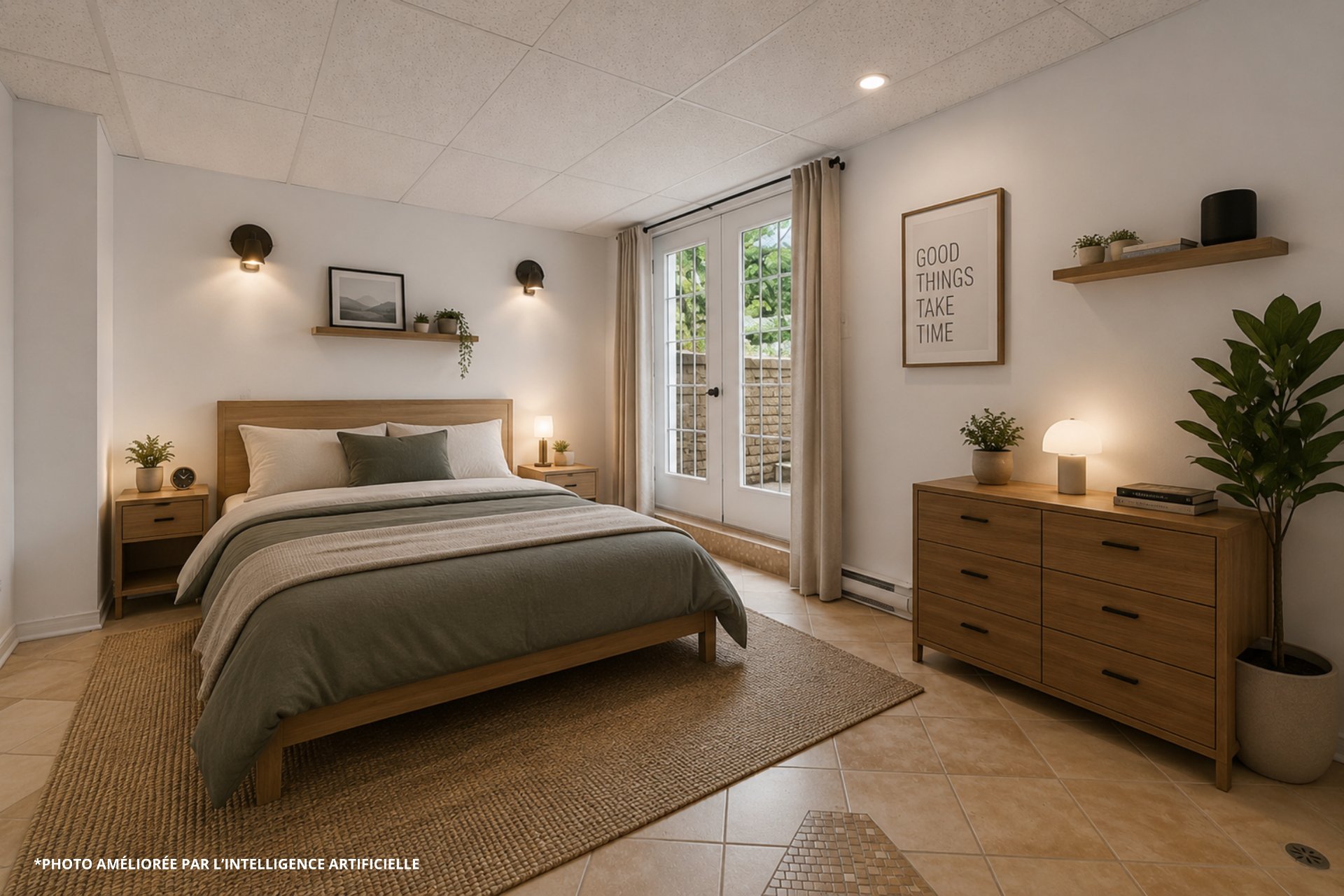 Home staging virtuel: possibilité de chambre