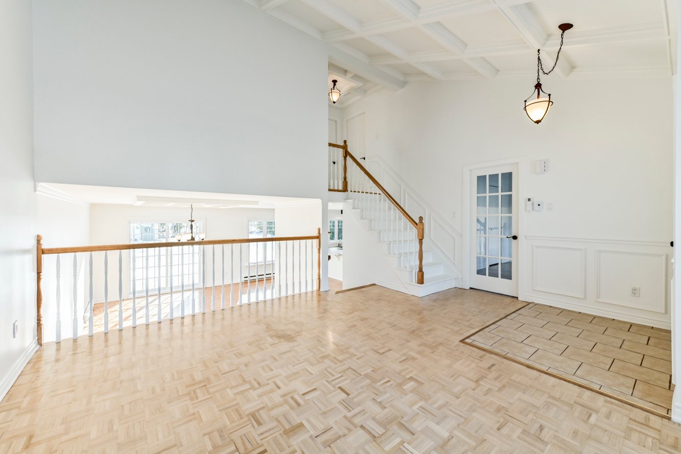 Pièces aérées, plafond cathédrale