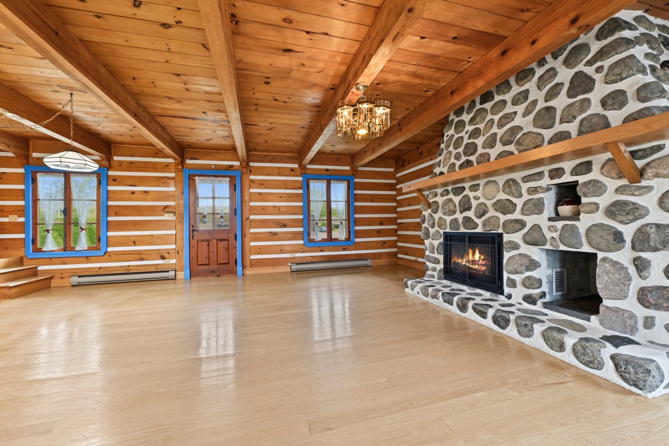 Plancher de chêne sur cet étage