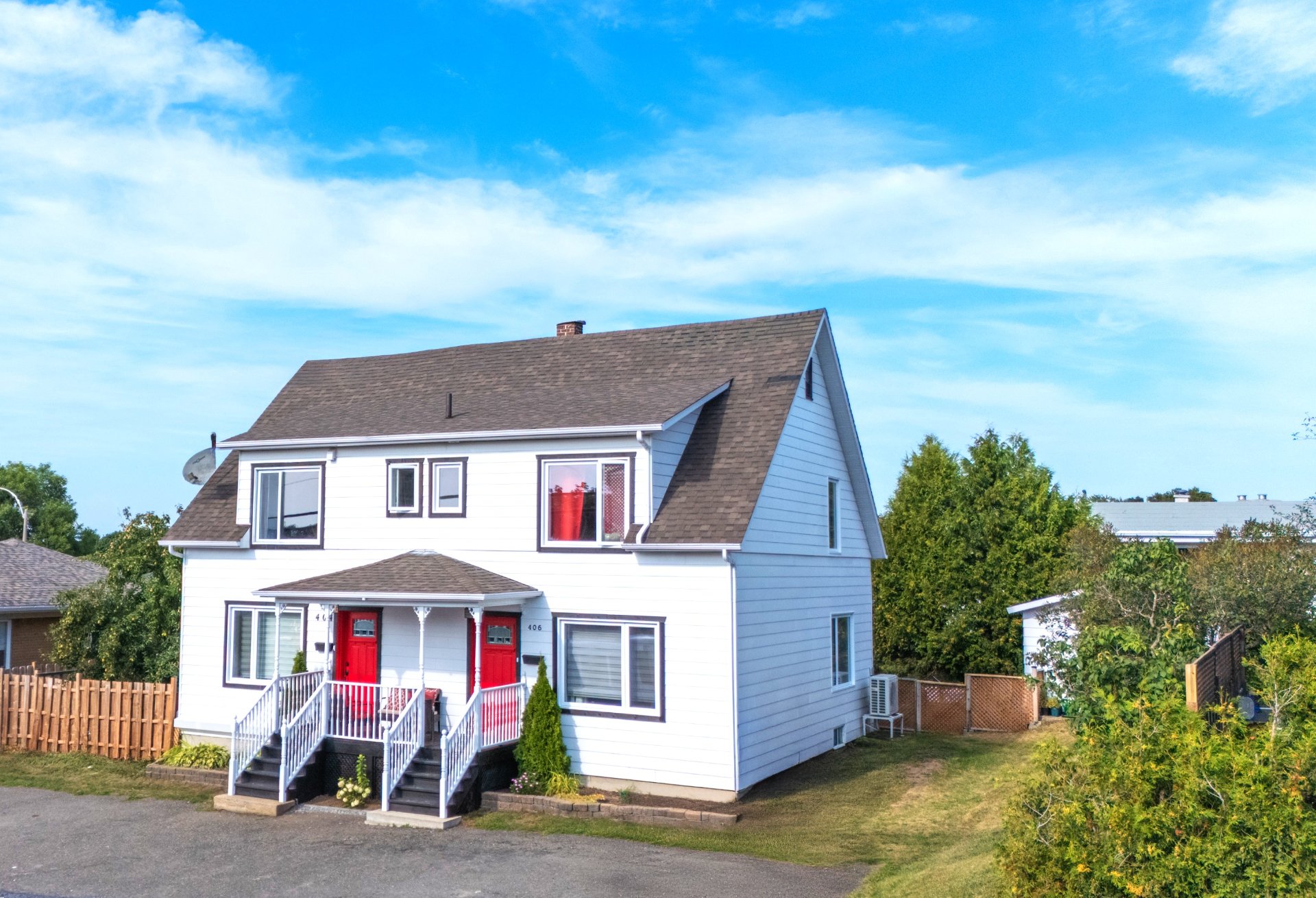 Duplex côte à côte