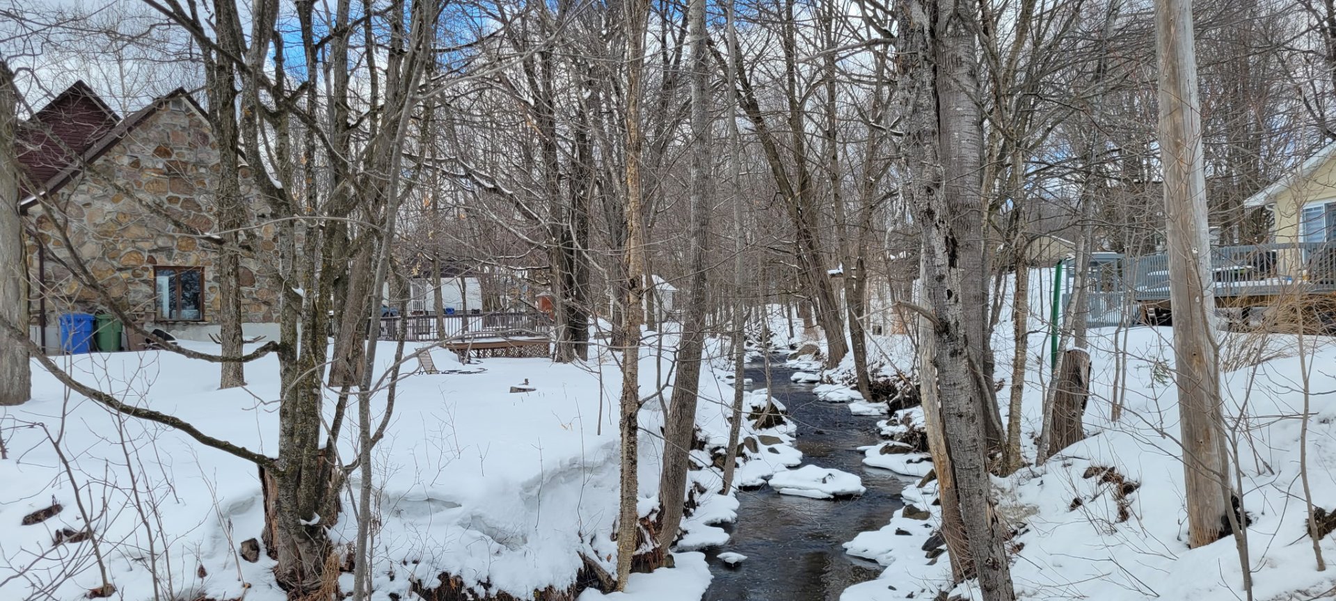 ruisseau cour arrière
