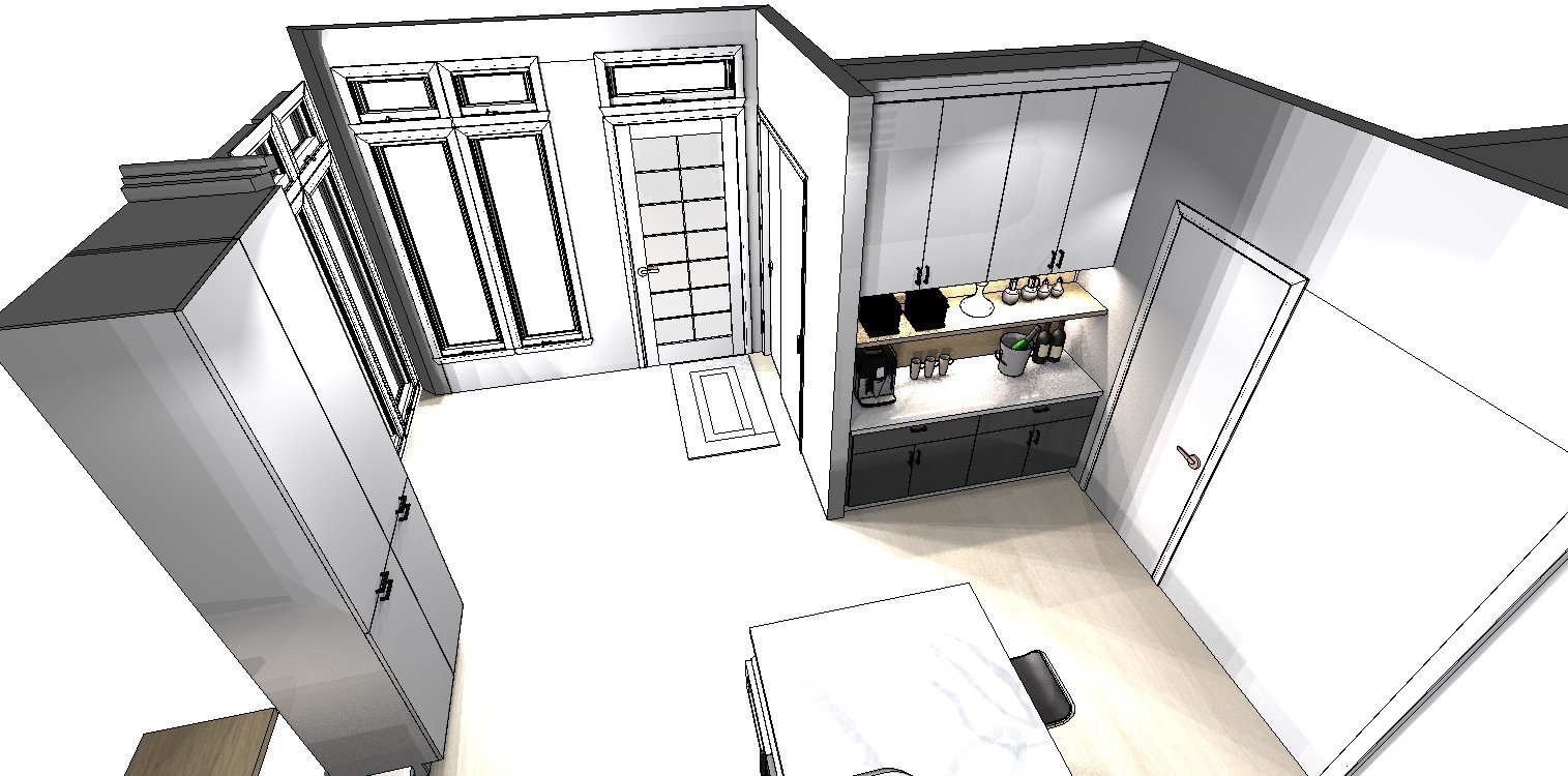 Hall d entrée et coin café