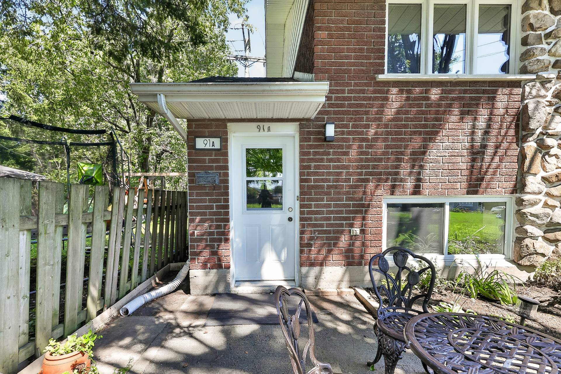 Exterior entrance