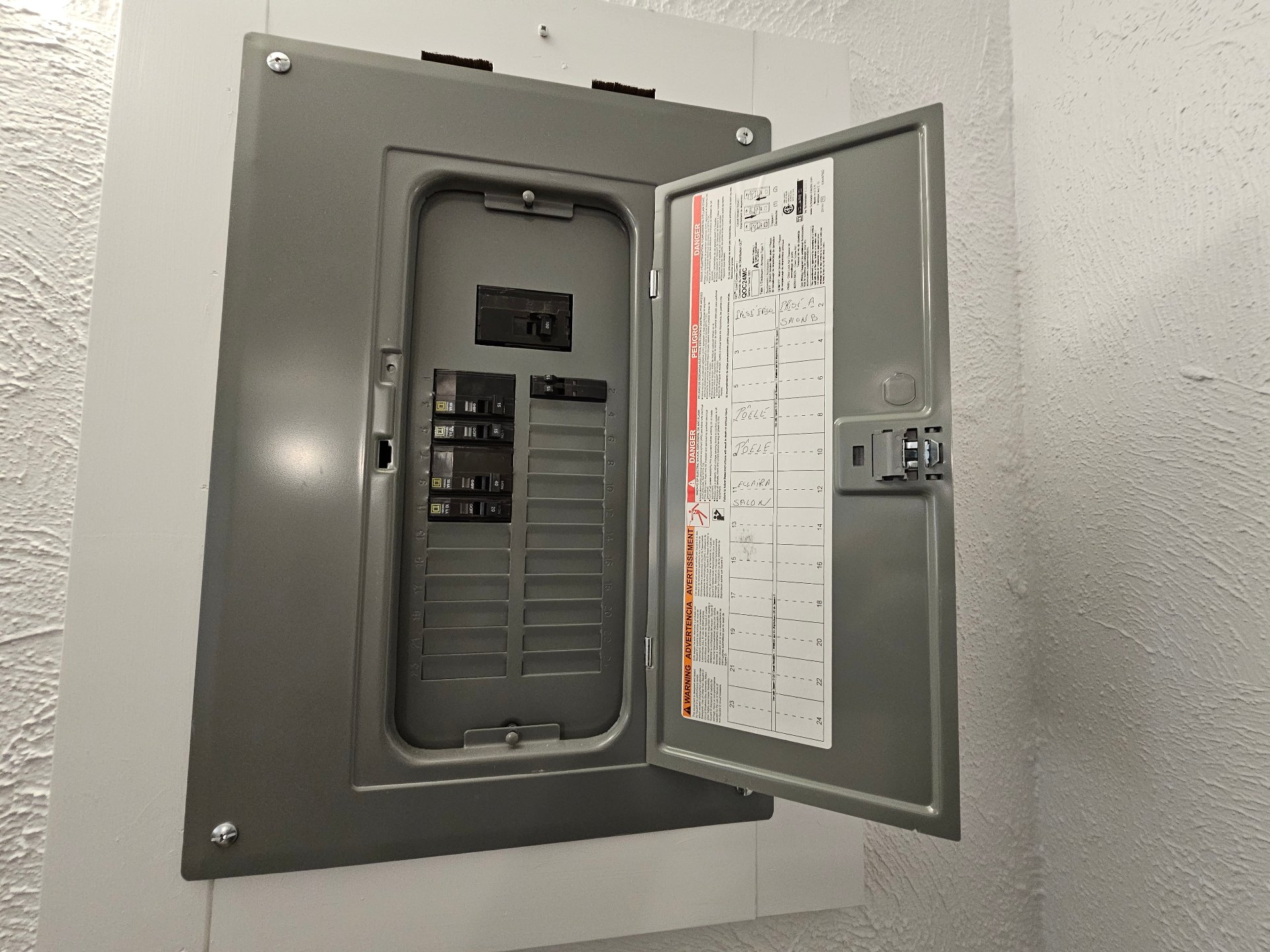 Panneau électrique