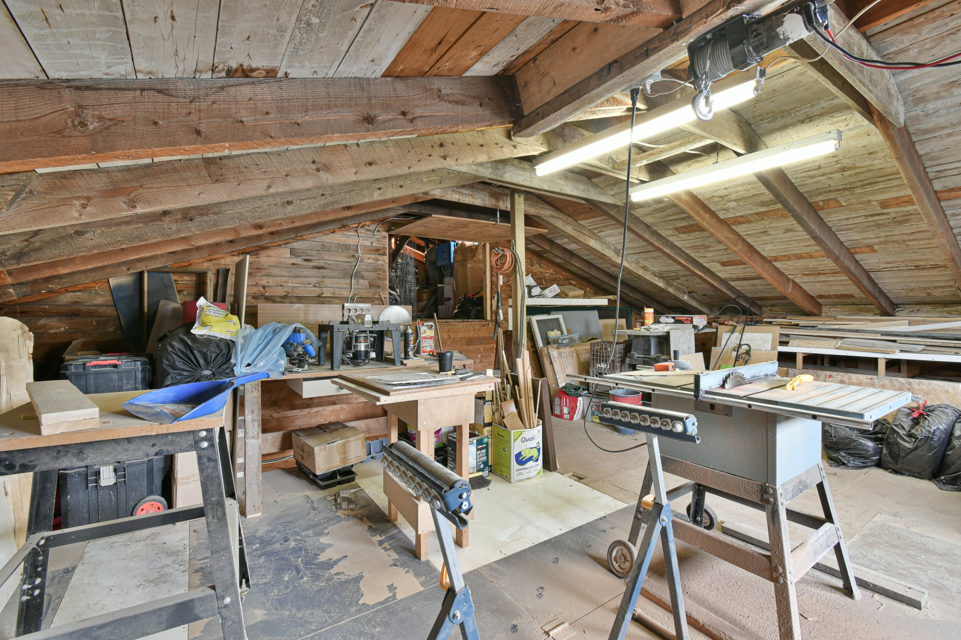 Mezzanine du garage