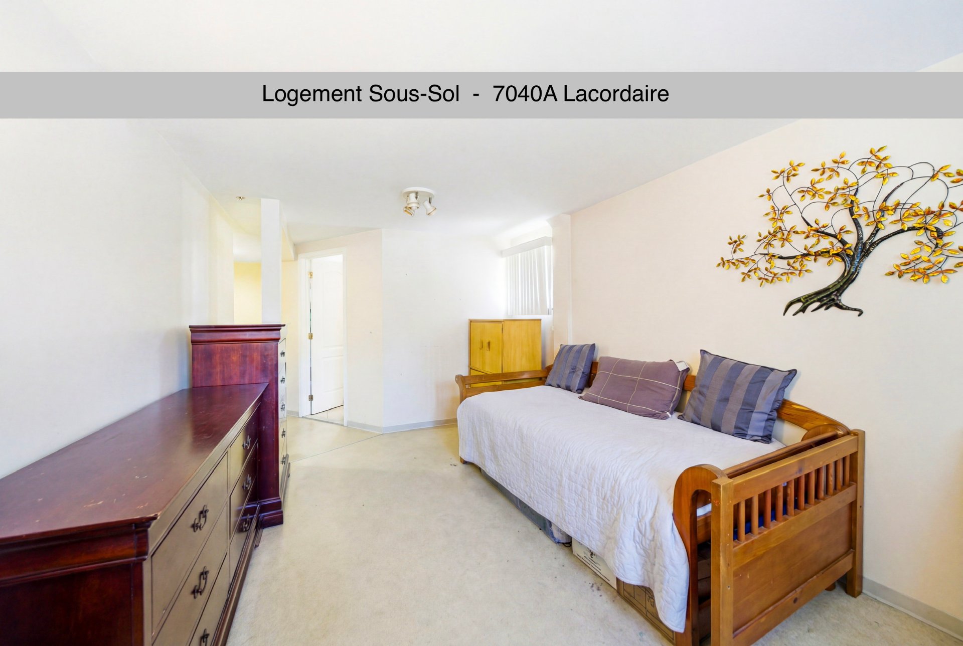 Logement sous-sol