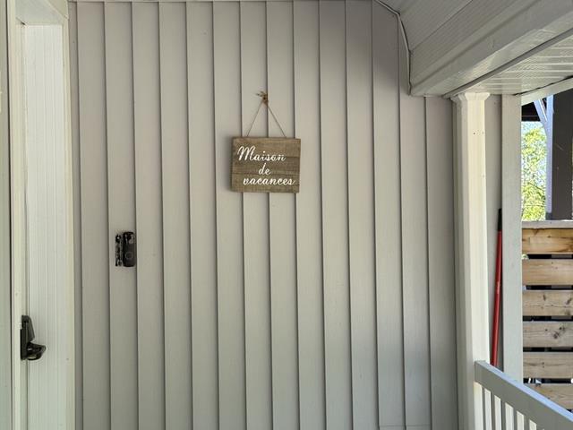 Exterior entrance