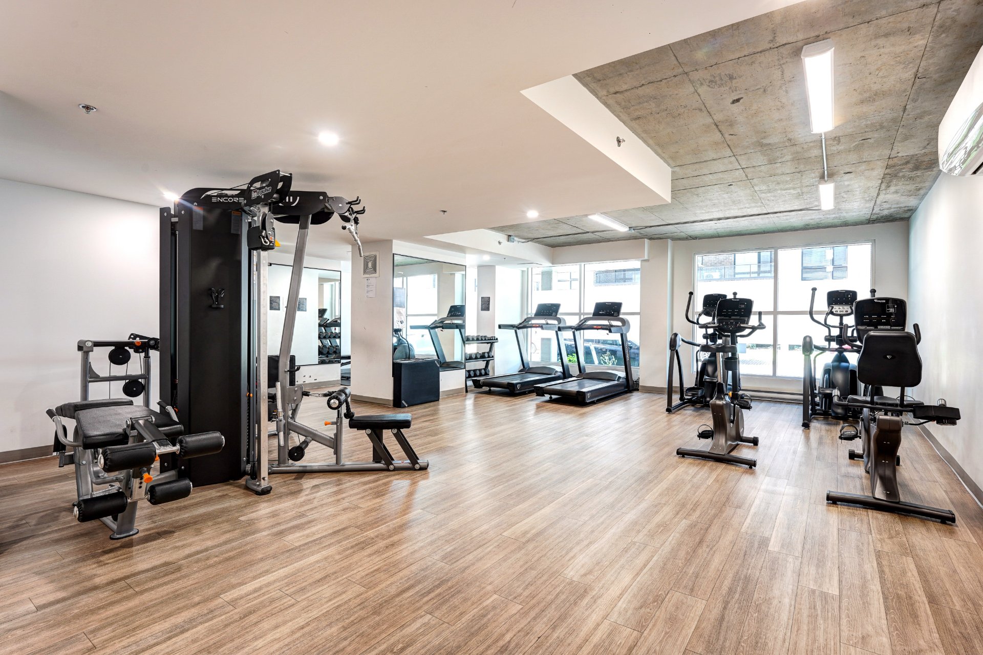 Salle d'exercice