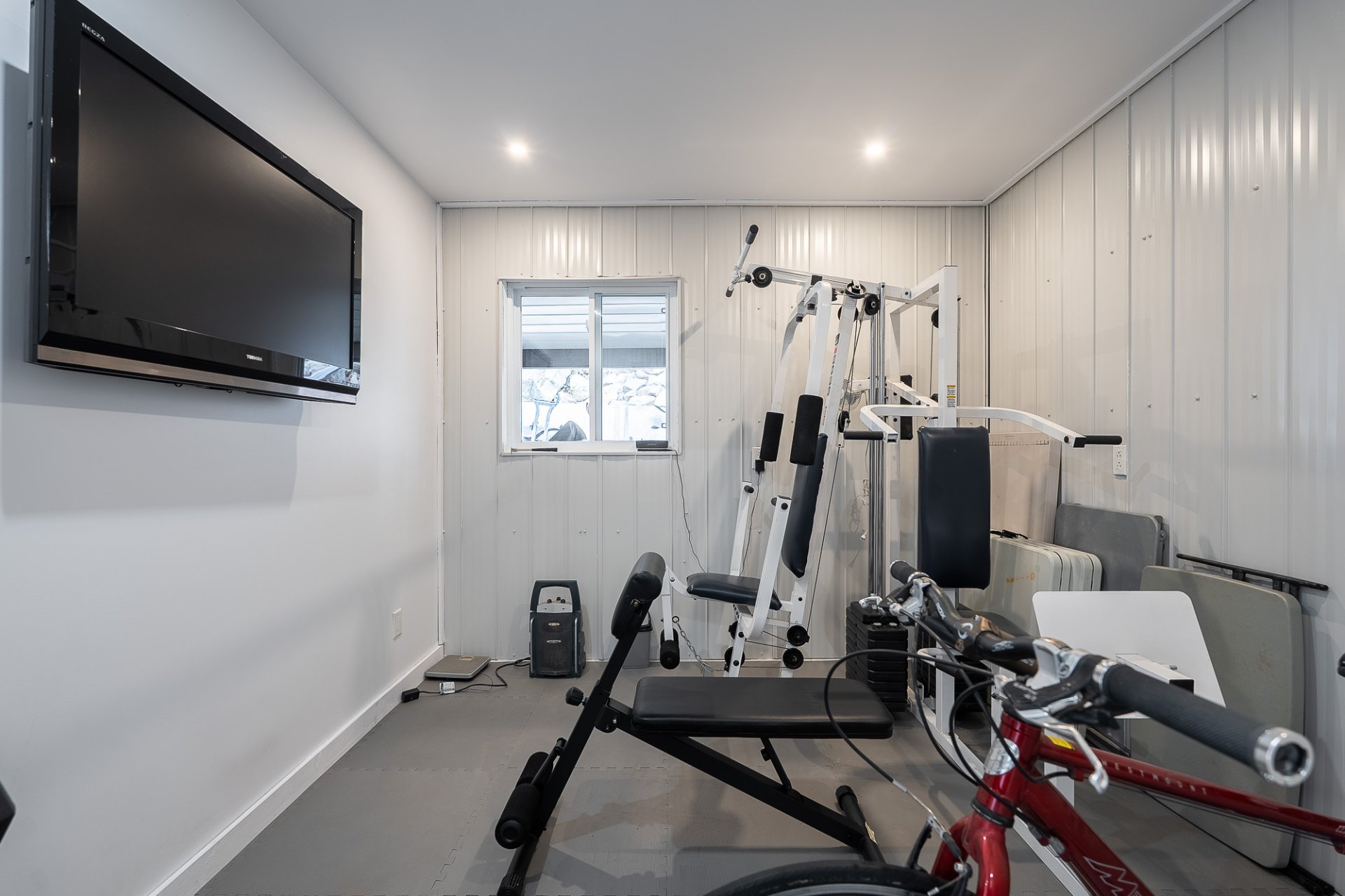 Salle d'exercice