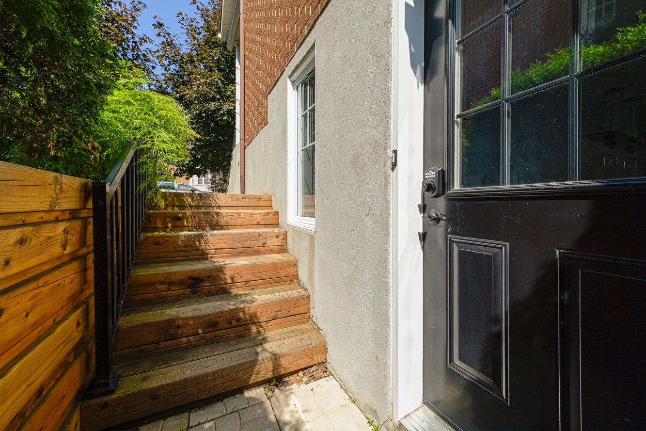 Exterior entrance