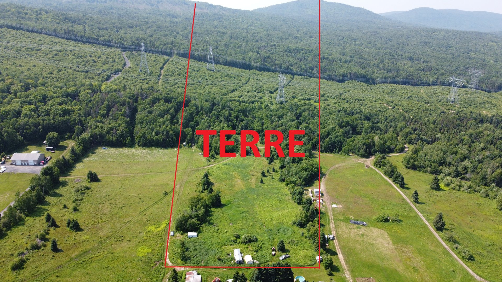 Vue ensemble approximative.