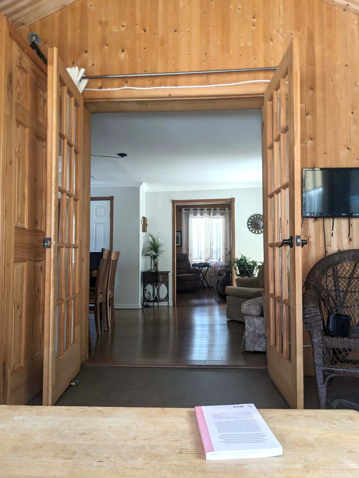 Vue ensemble du solarium