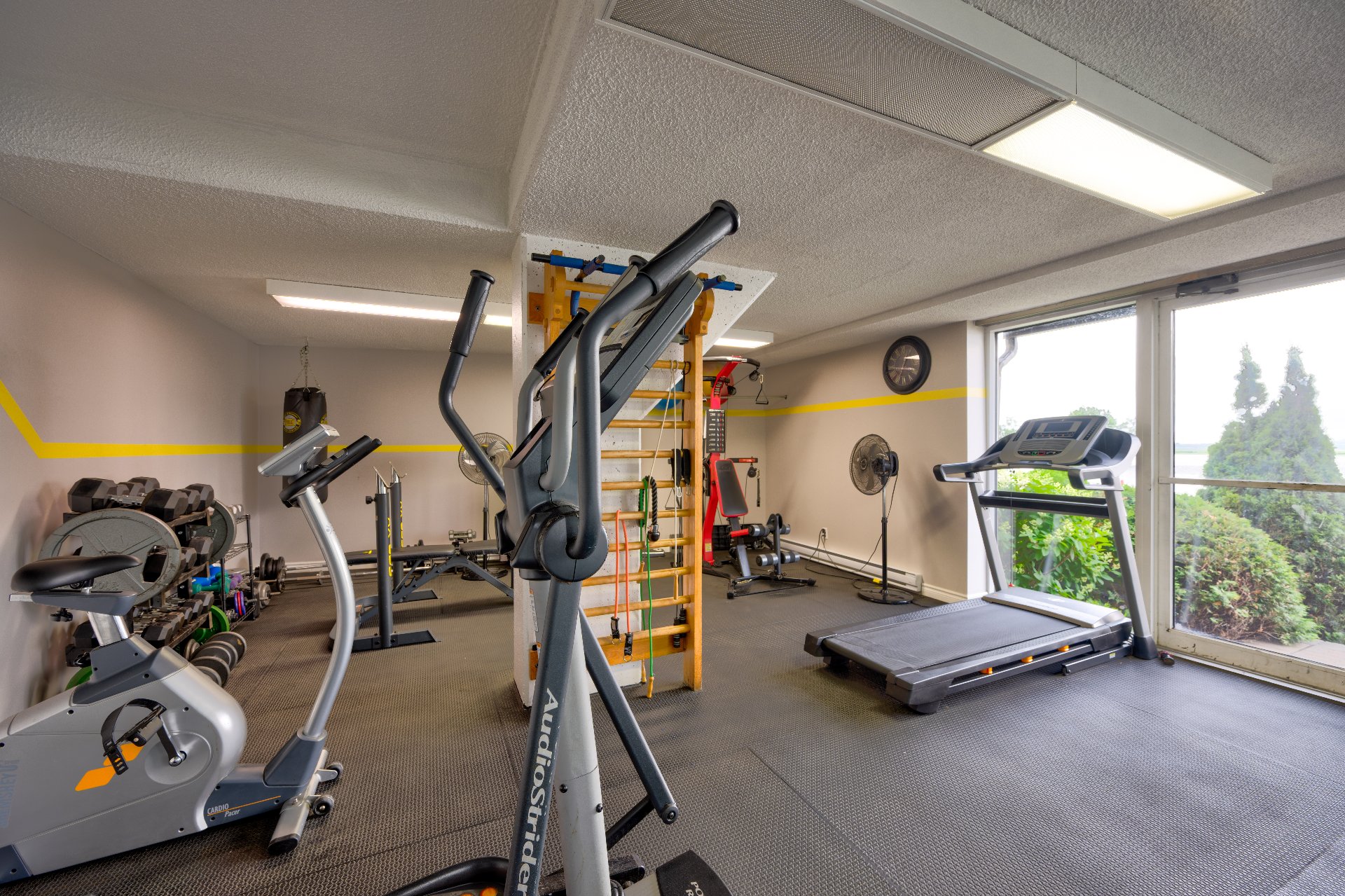 Salle d'exercice