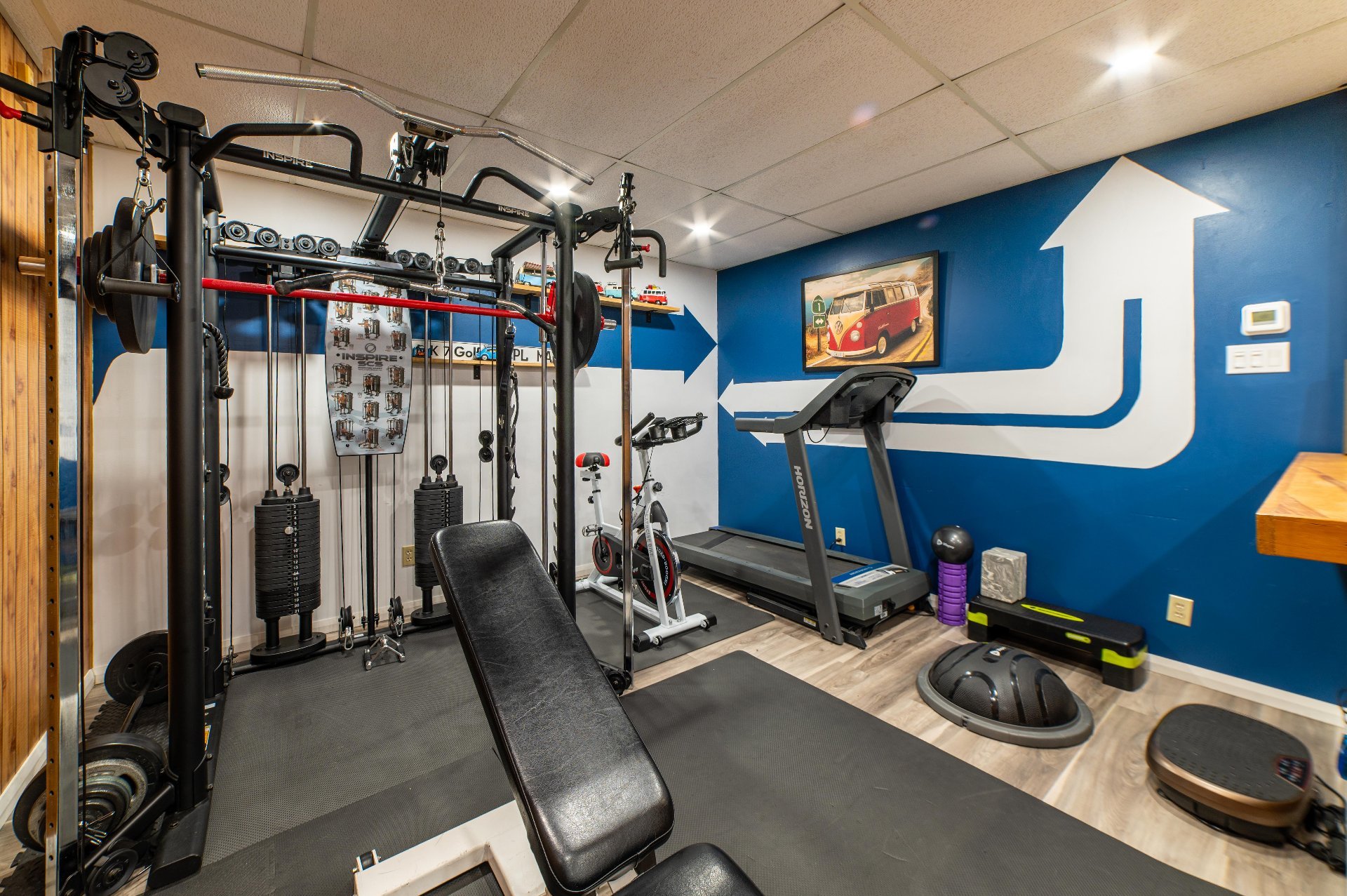 Salle d'exercice