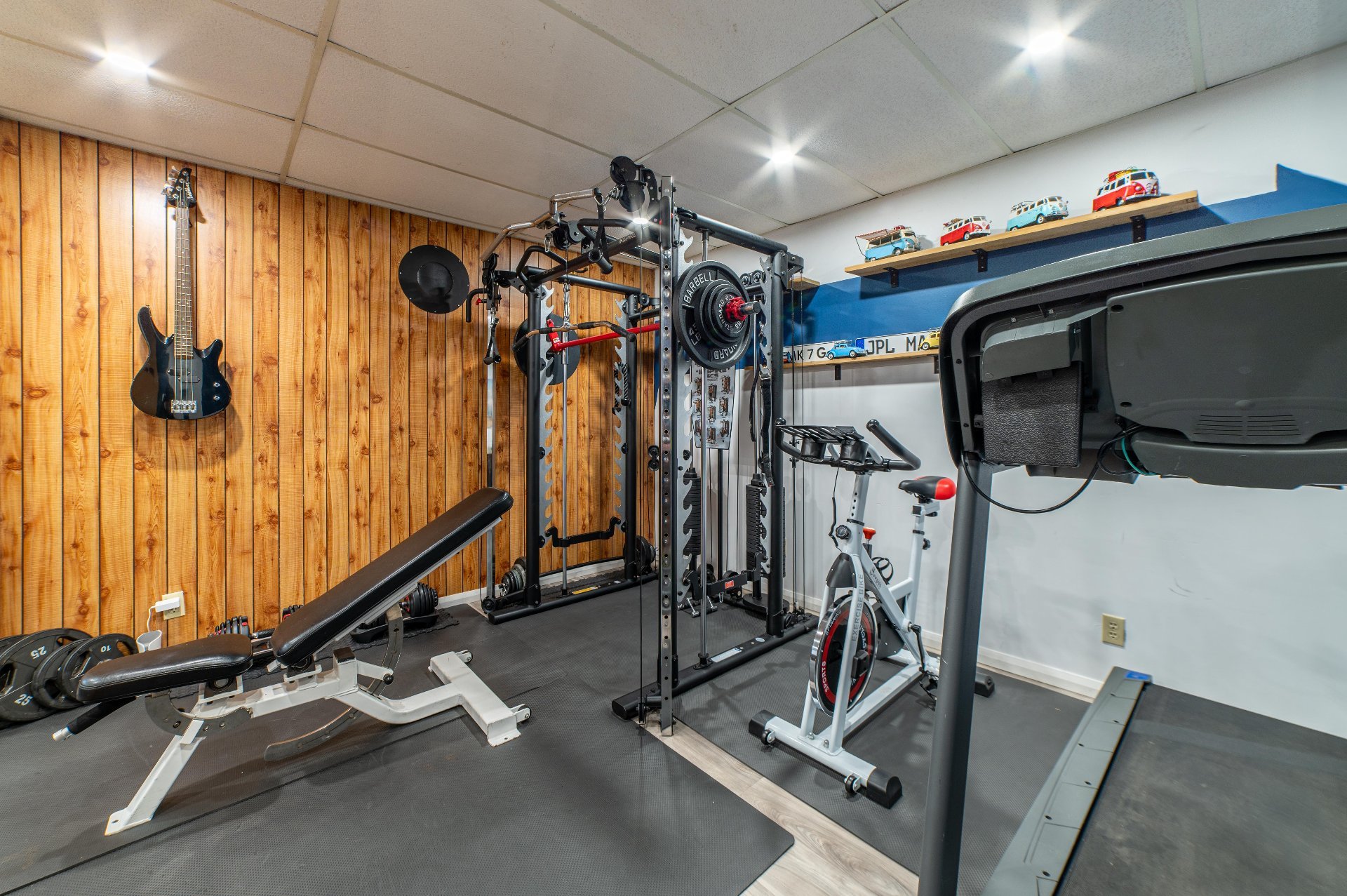 Salle d'exercice