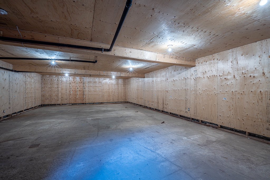 Espace sous le garage