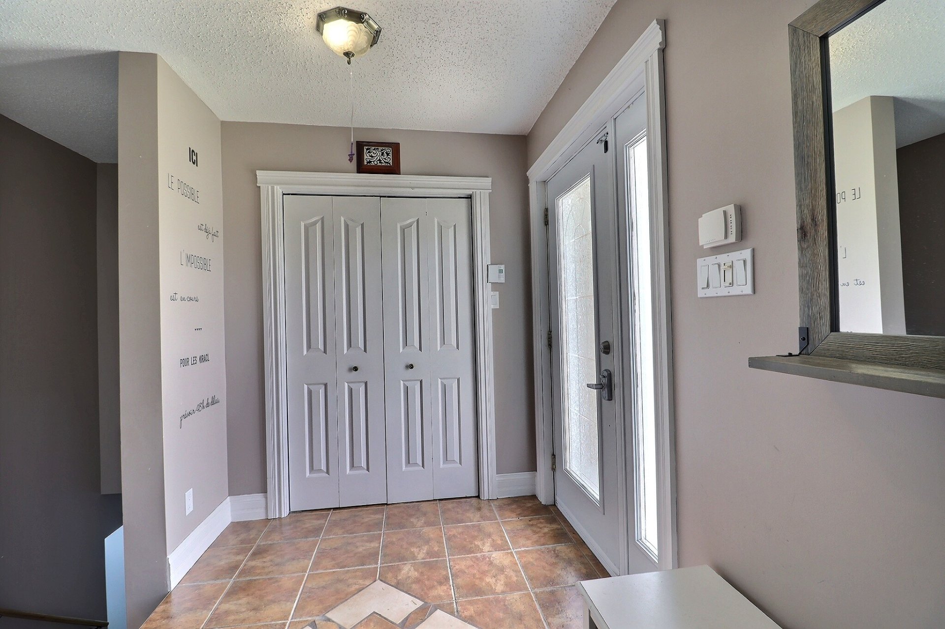 Hall d'entrée/Vestibule