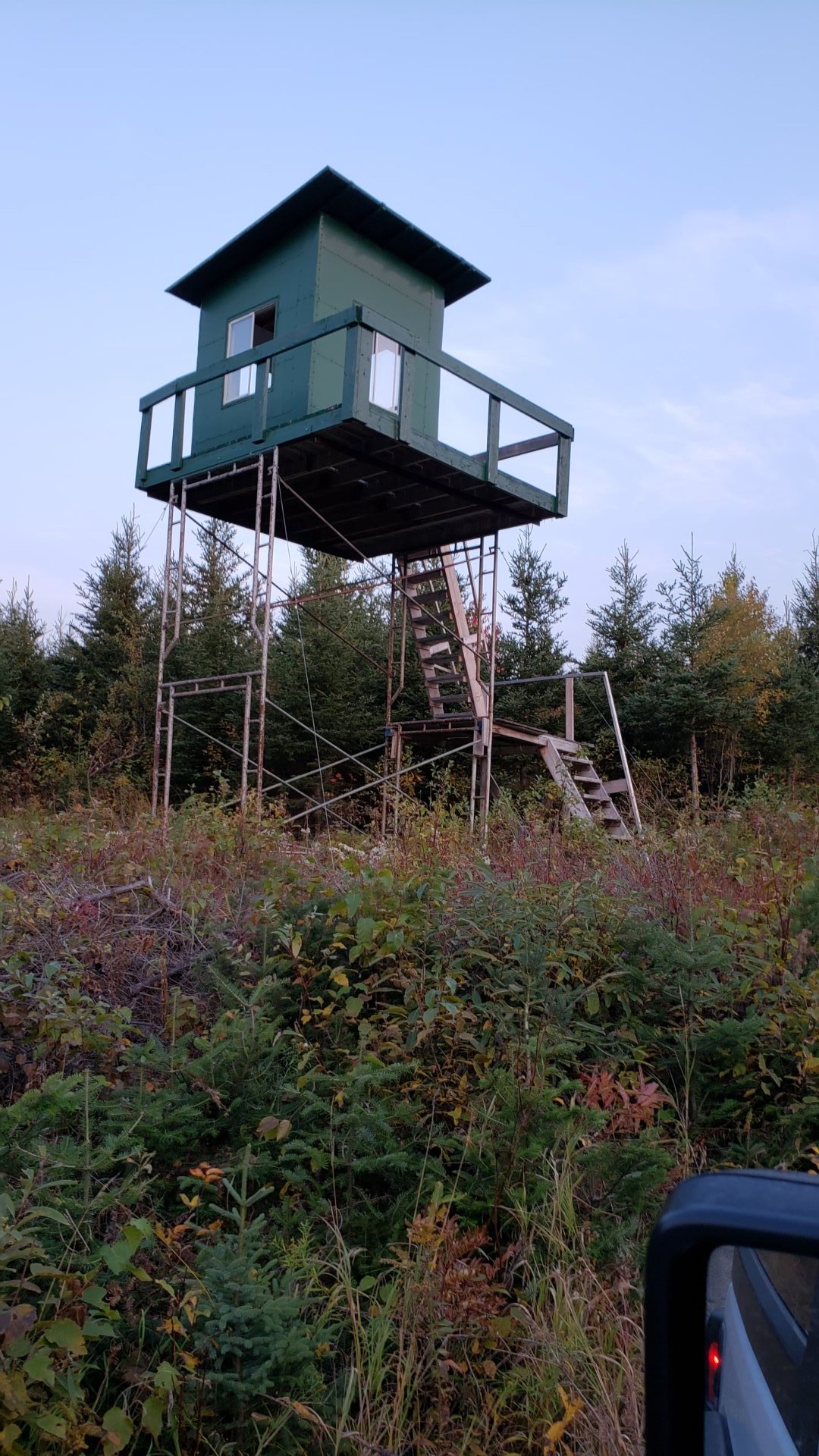 Cache pour la chasse