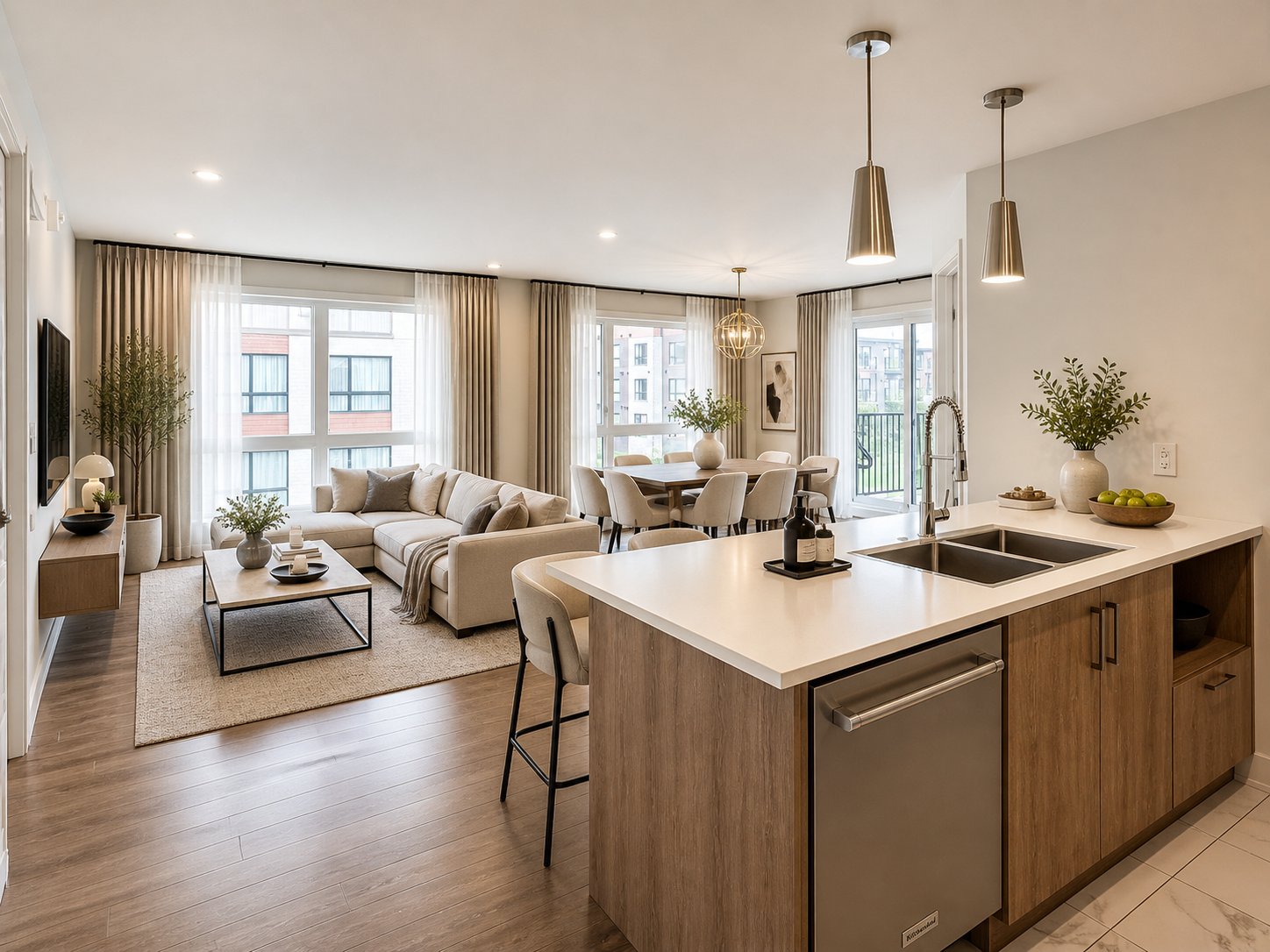 Virtual staging