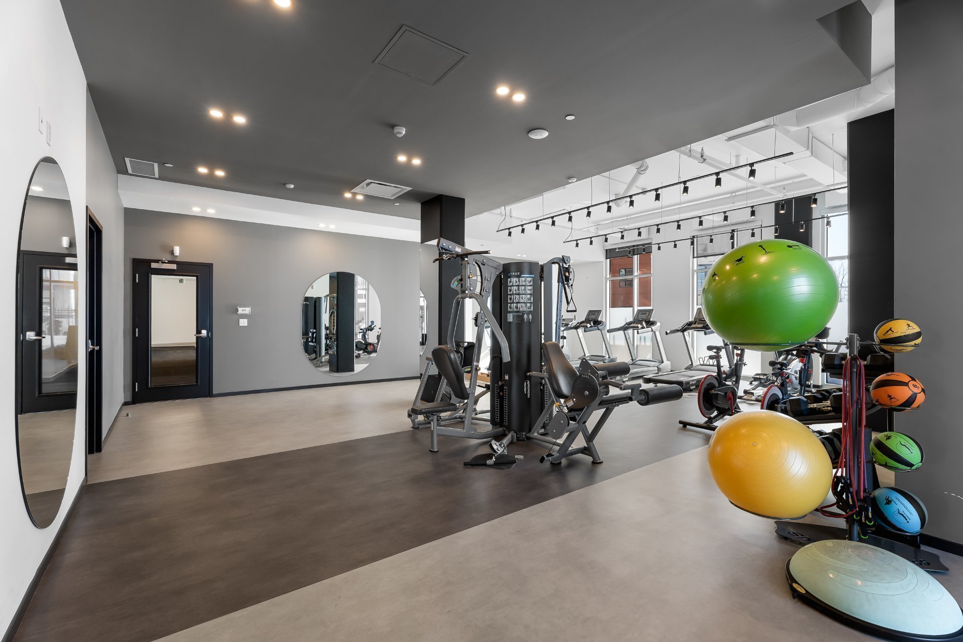 Salle d'exercice