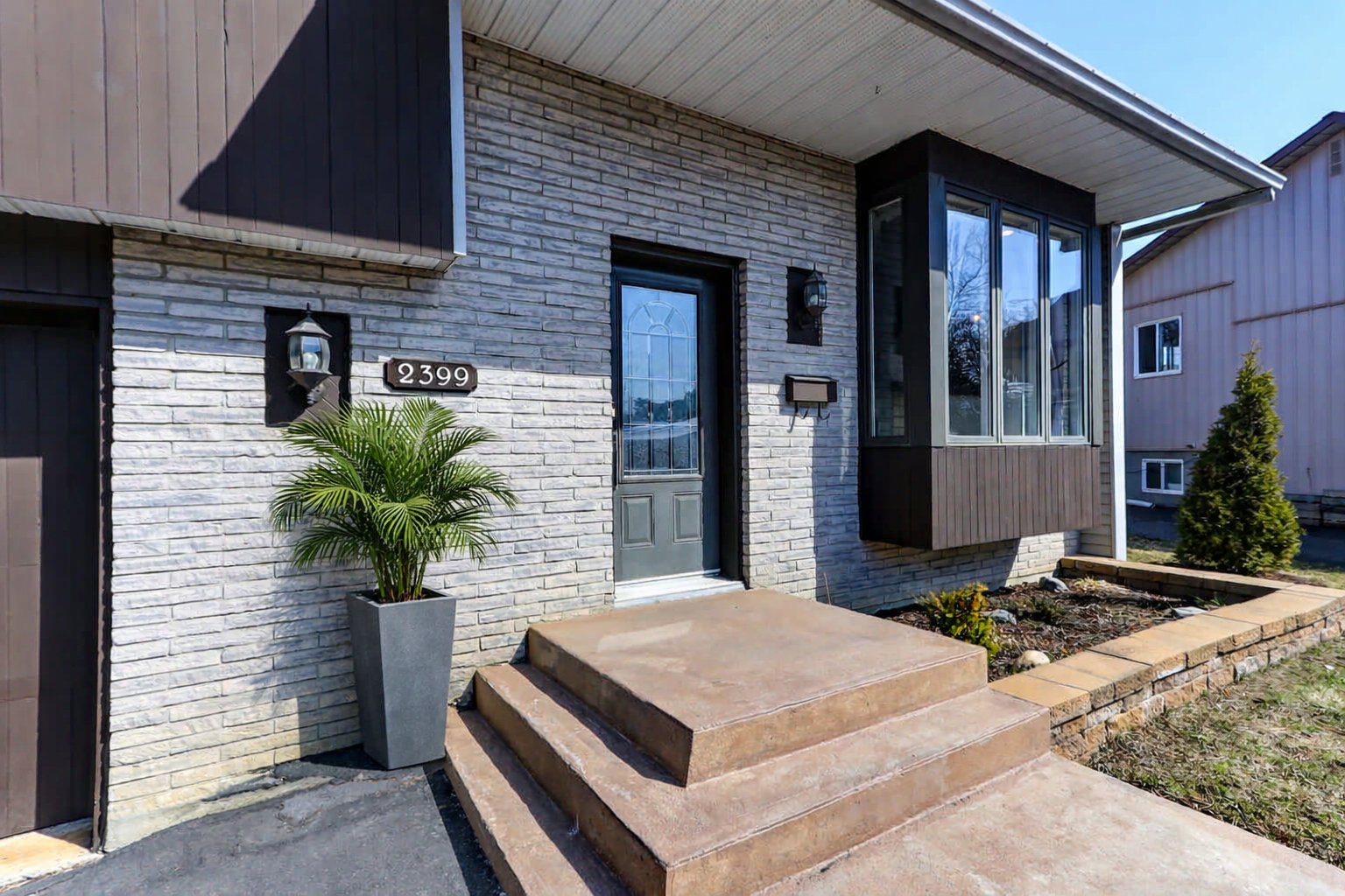 Exterior entrance