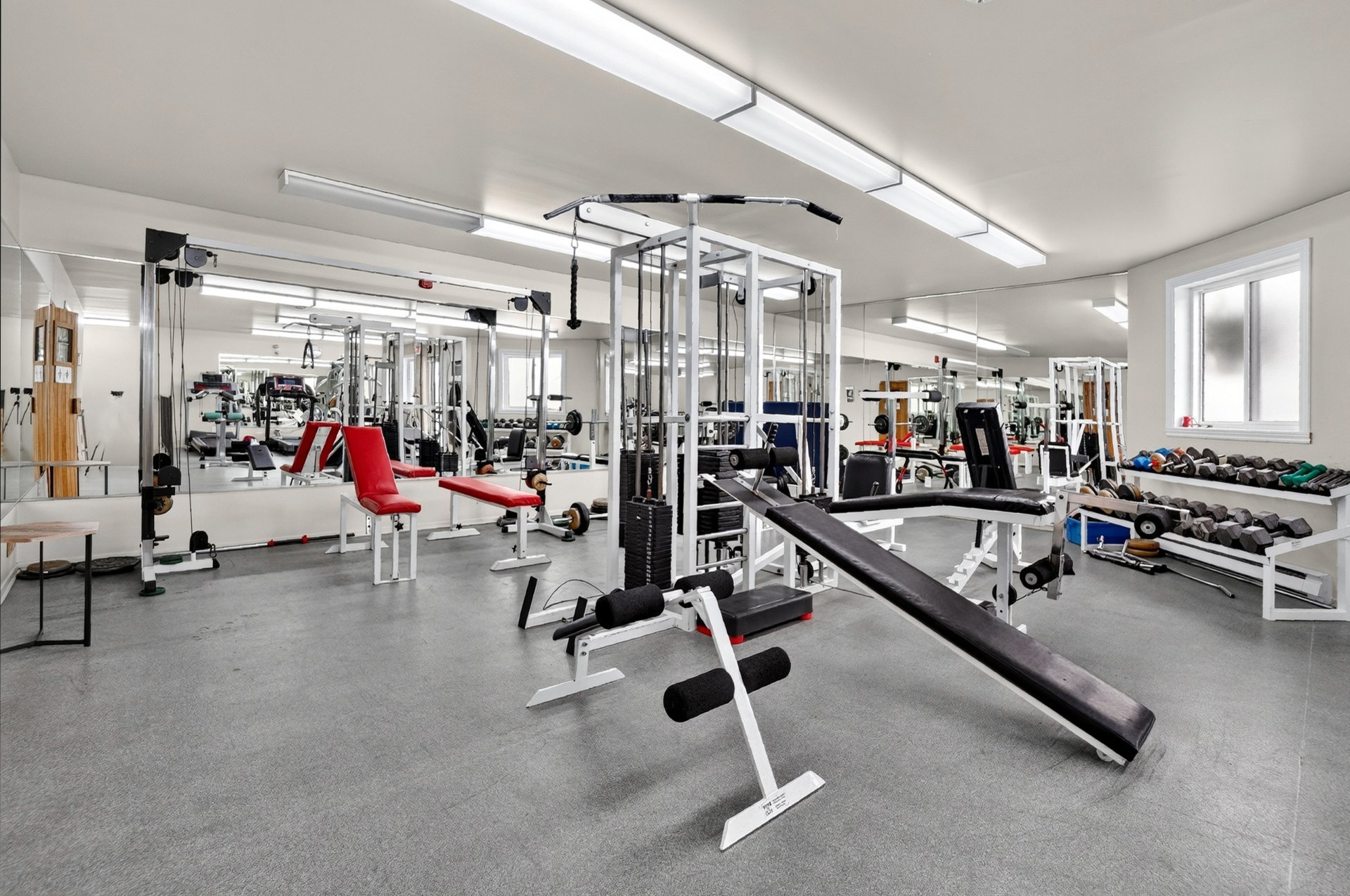 Salle d'exercice