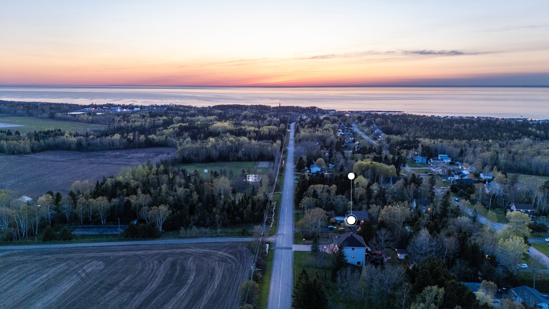 À 5 minutes du Fleuve
