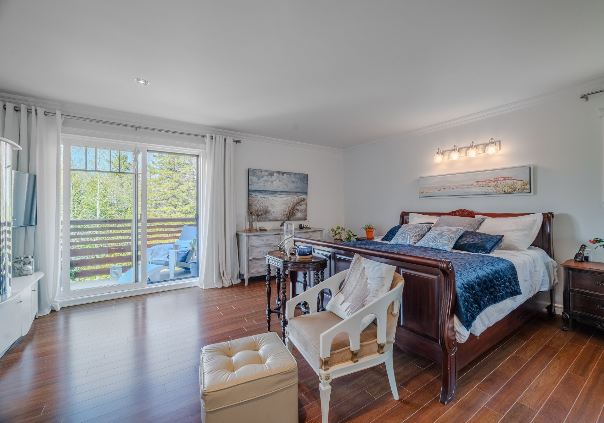 Quelle chambre offrant une vue sur le terrain