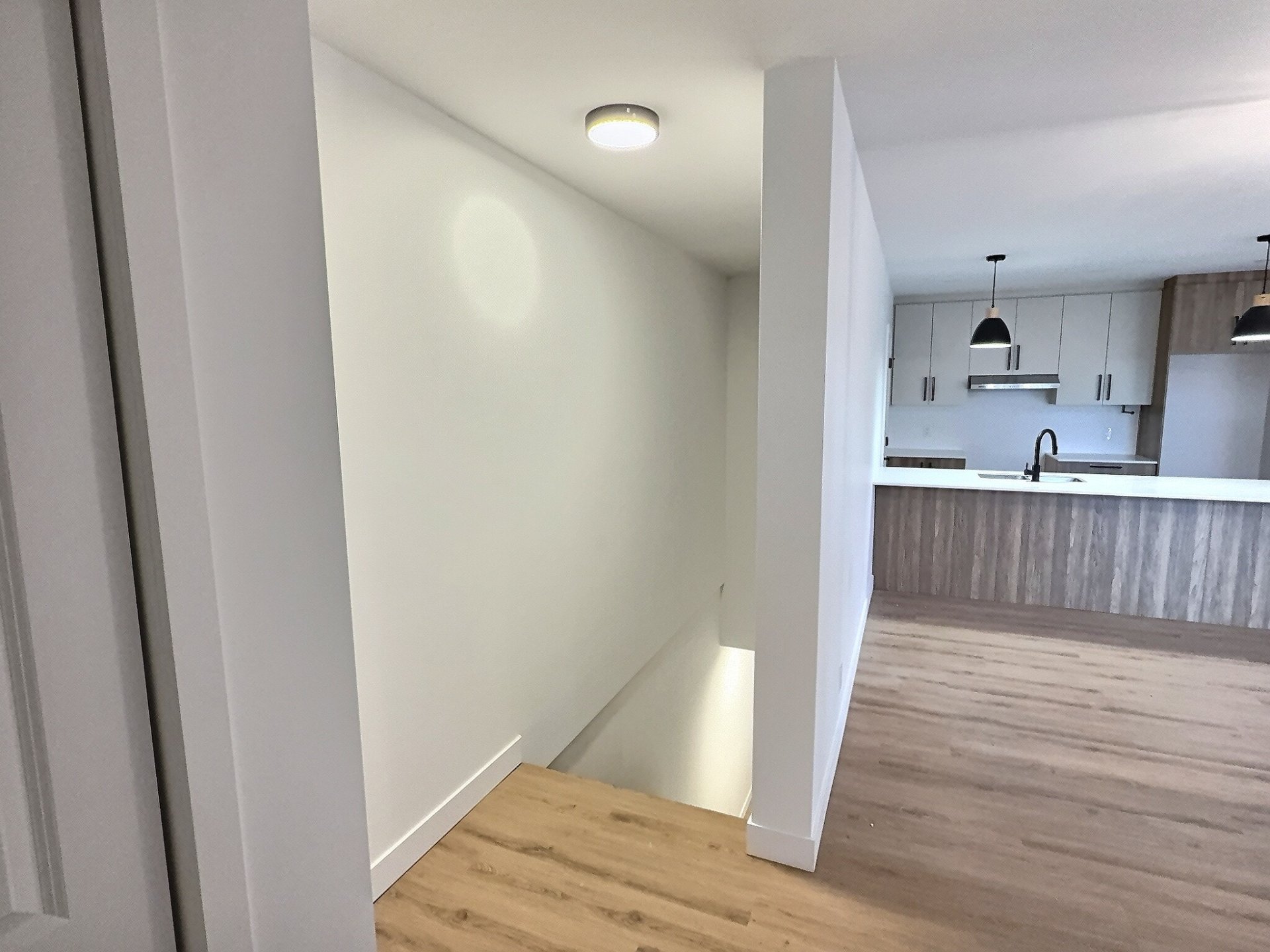 Escaliers pour le garage