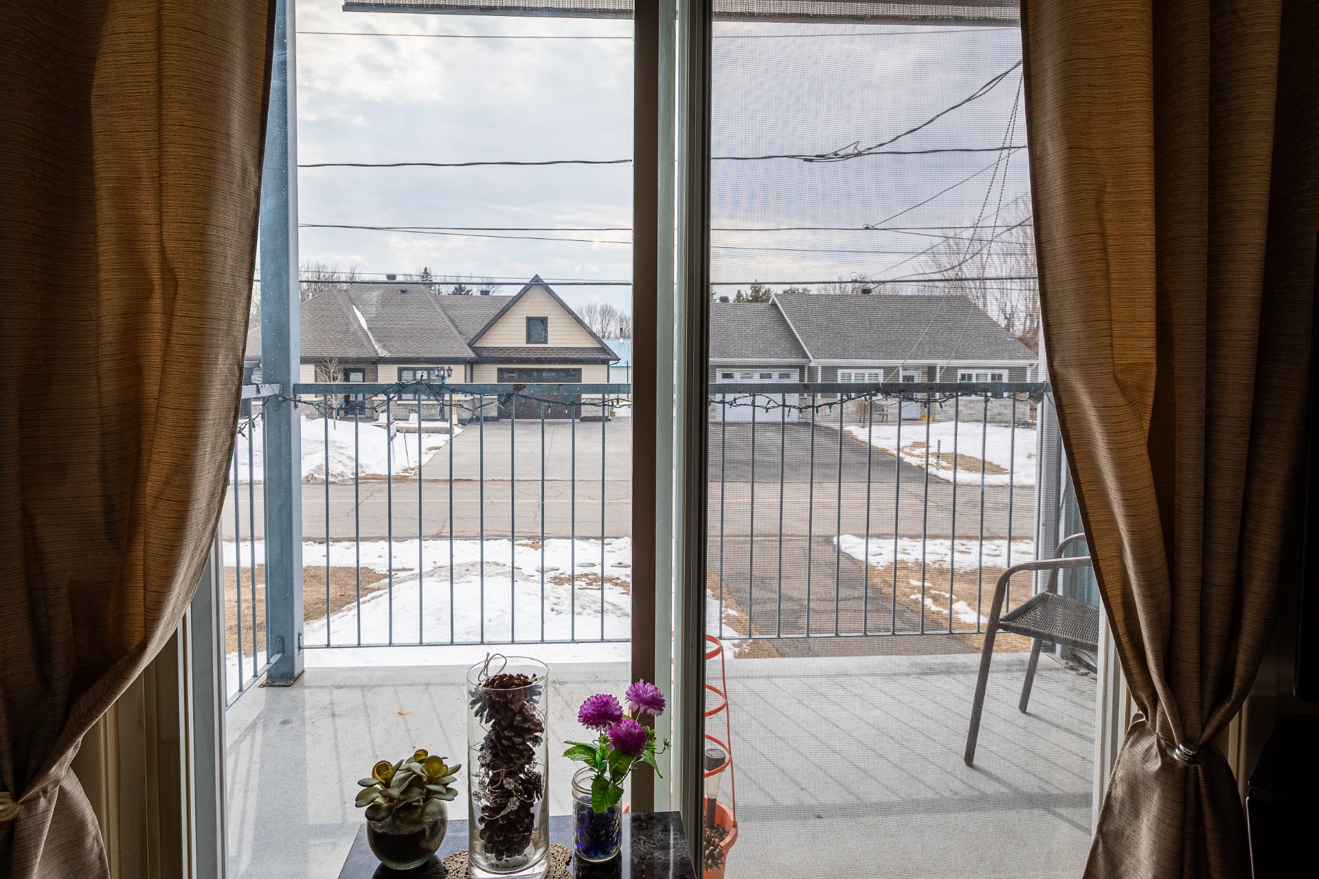 Appartement #3 vue balcon