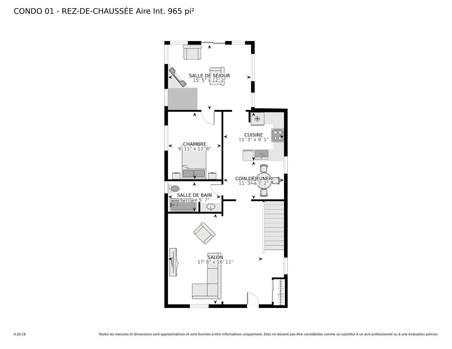 Plan Rez-de-chaussée
