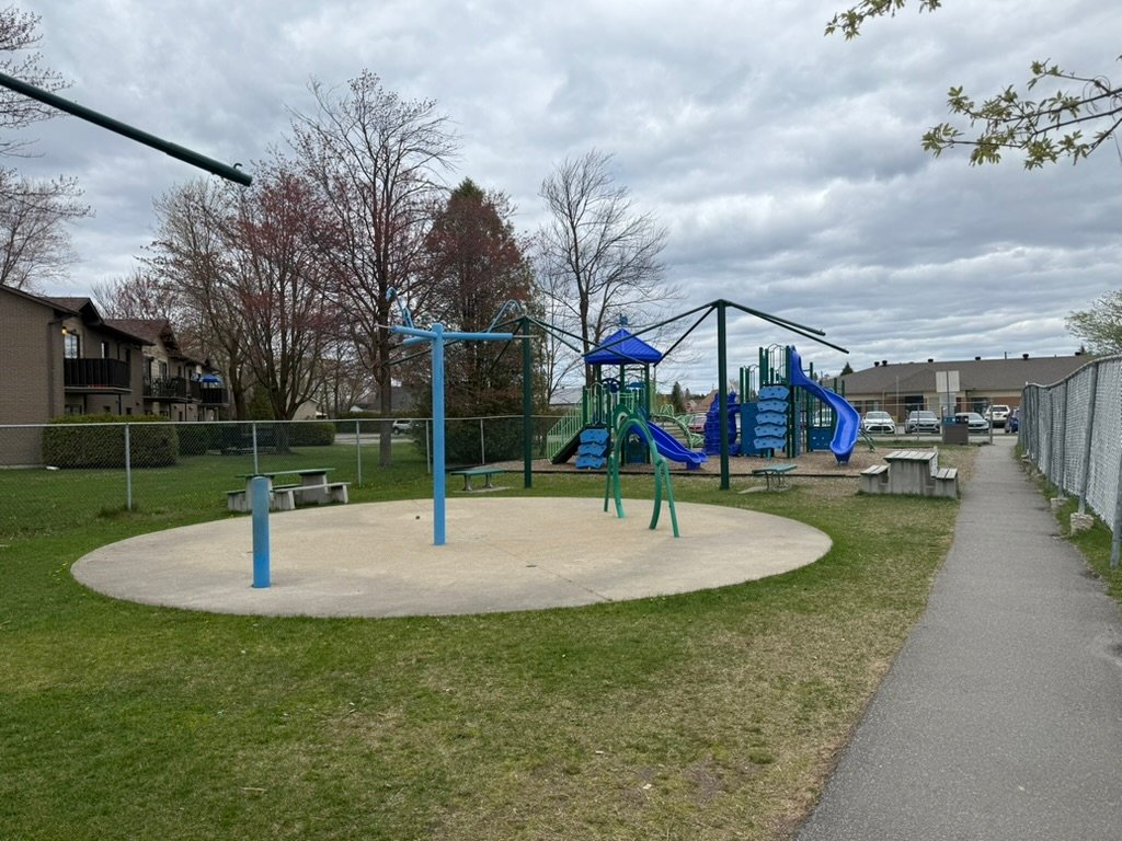Nearby