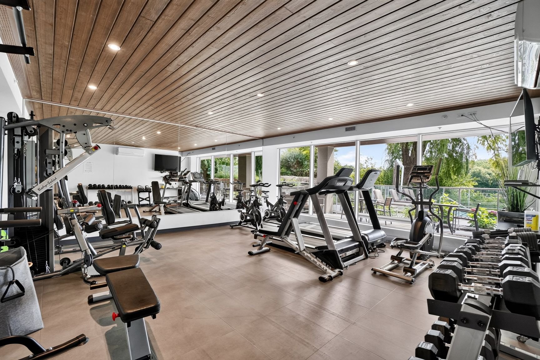 Salle d'exercice
