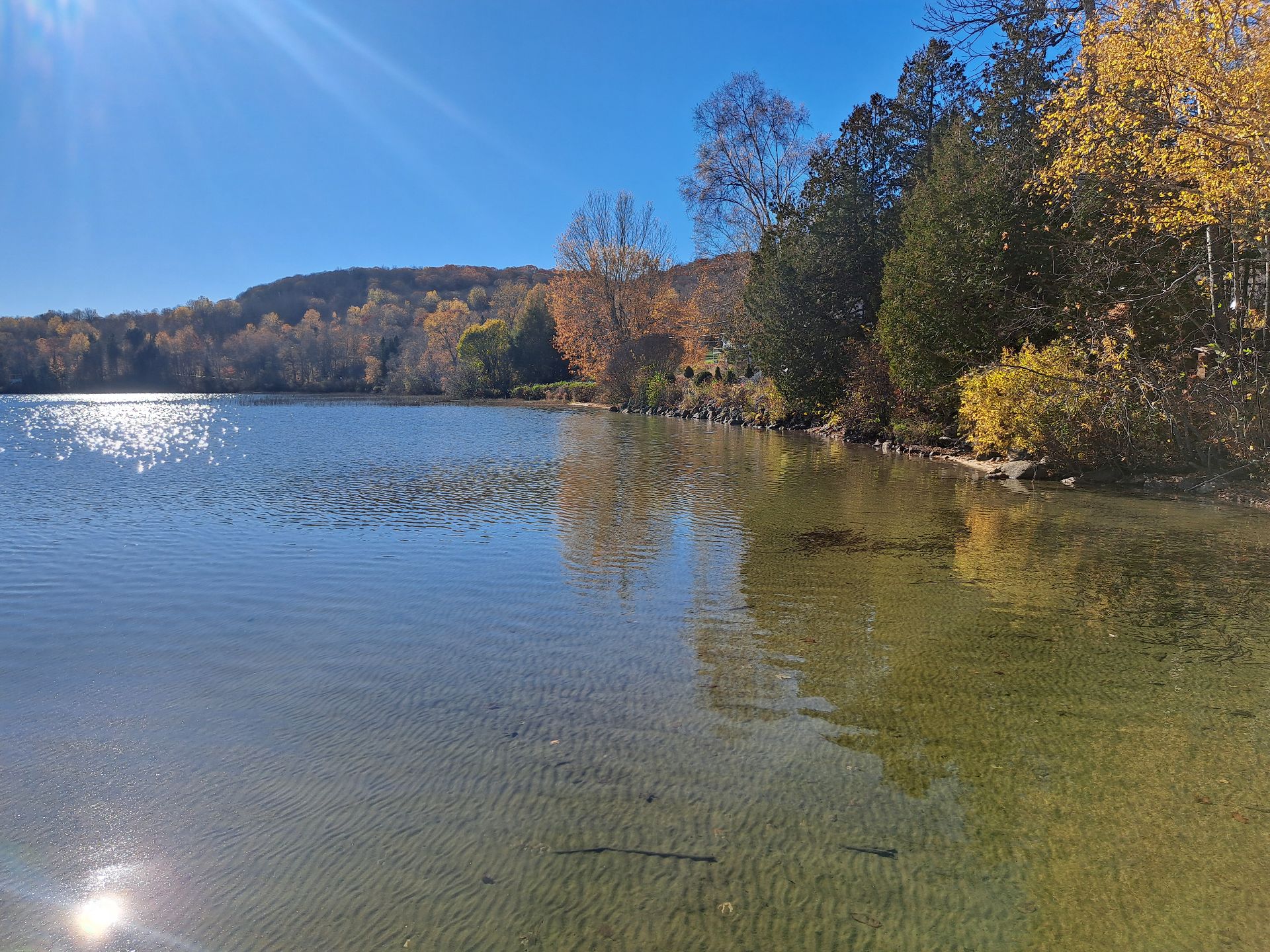 Vue sur l'eau