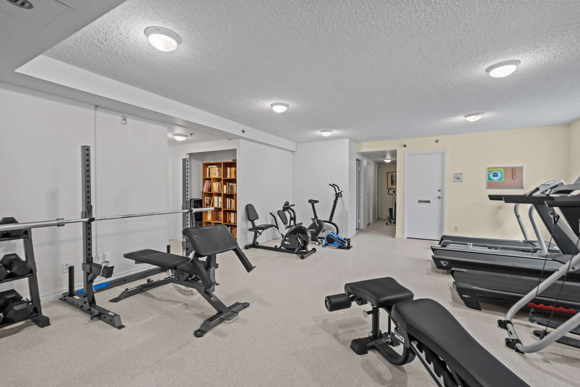 Salle d'exercice