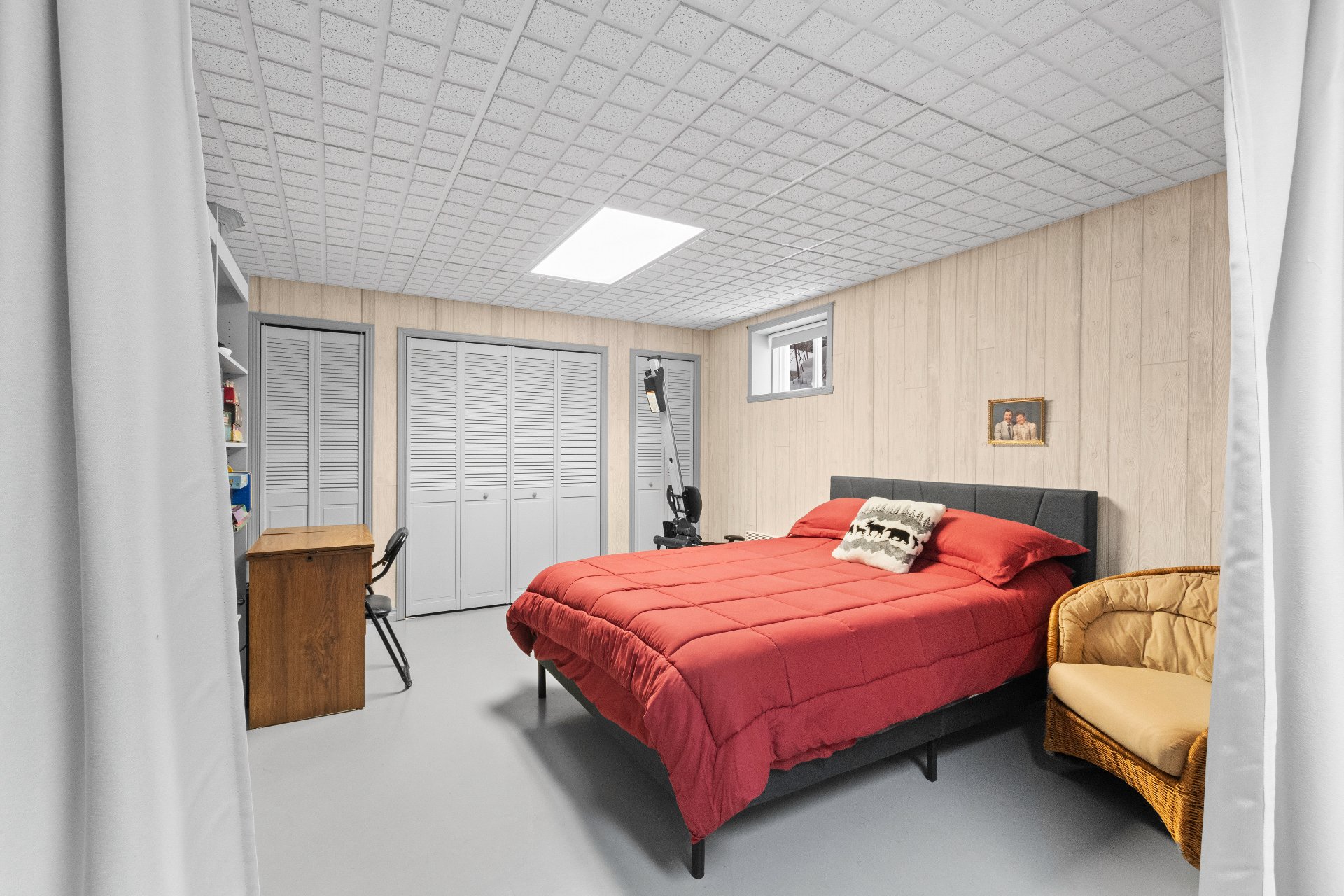 Utilisé présentement comme chambre d'invité