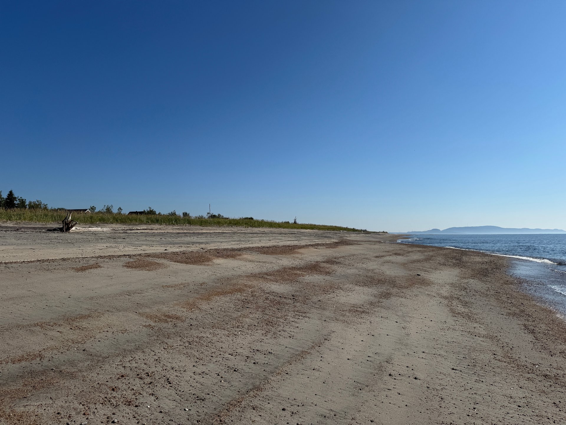 Accès au plan d'eau