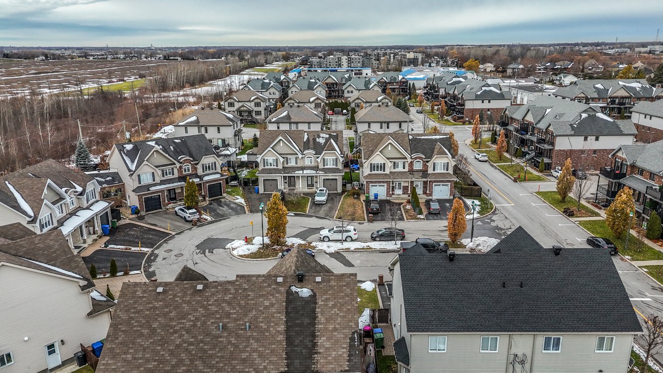 Un rond point tranquille, idéal pour les enfants