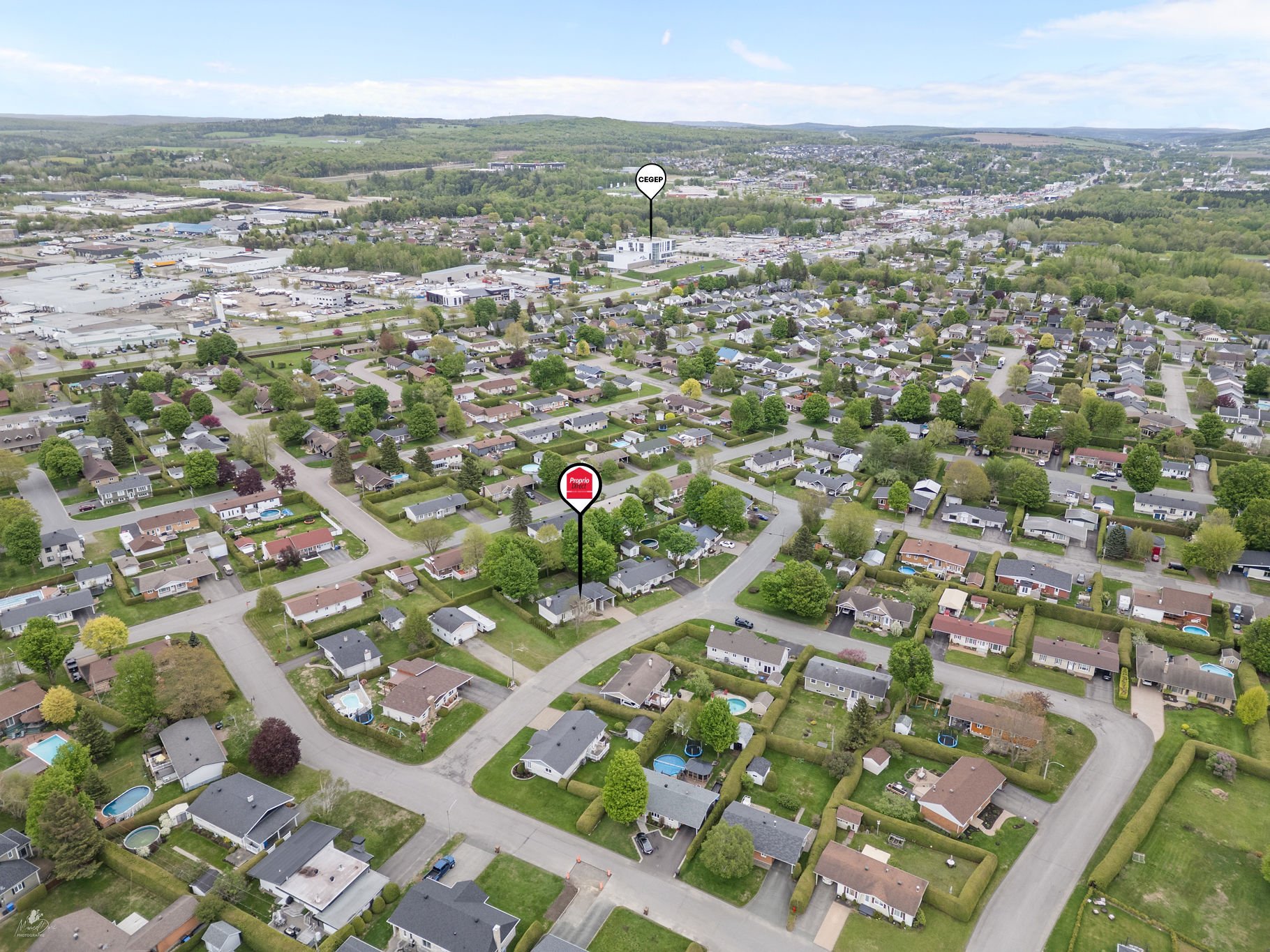 Aerial photo