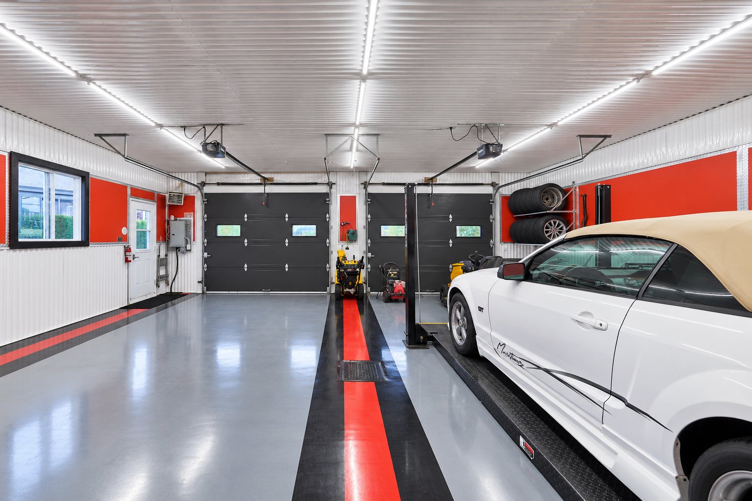 Garage triple détaché
