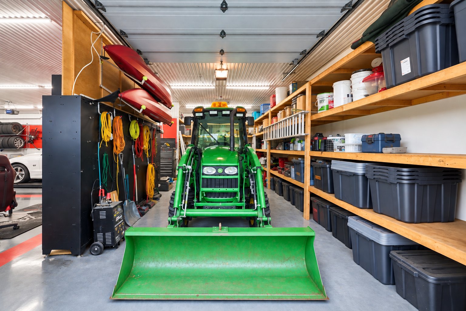Garage triple détaché