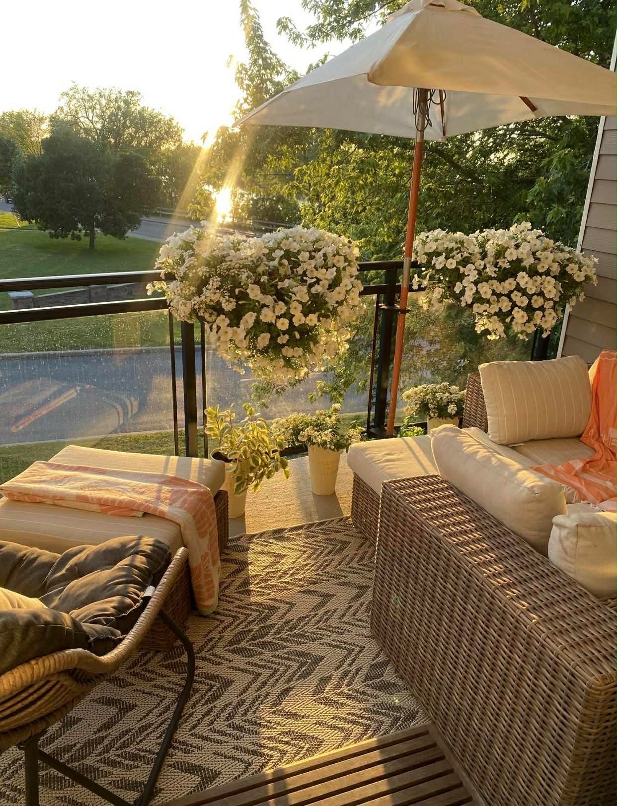 Front balcony view