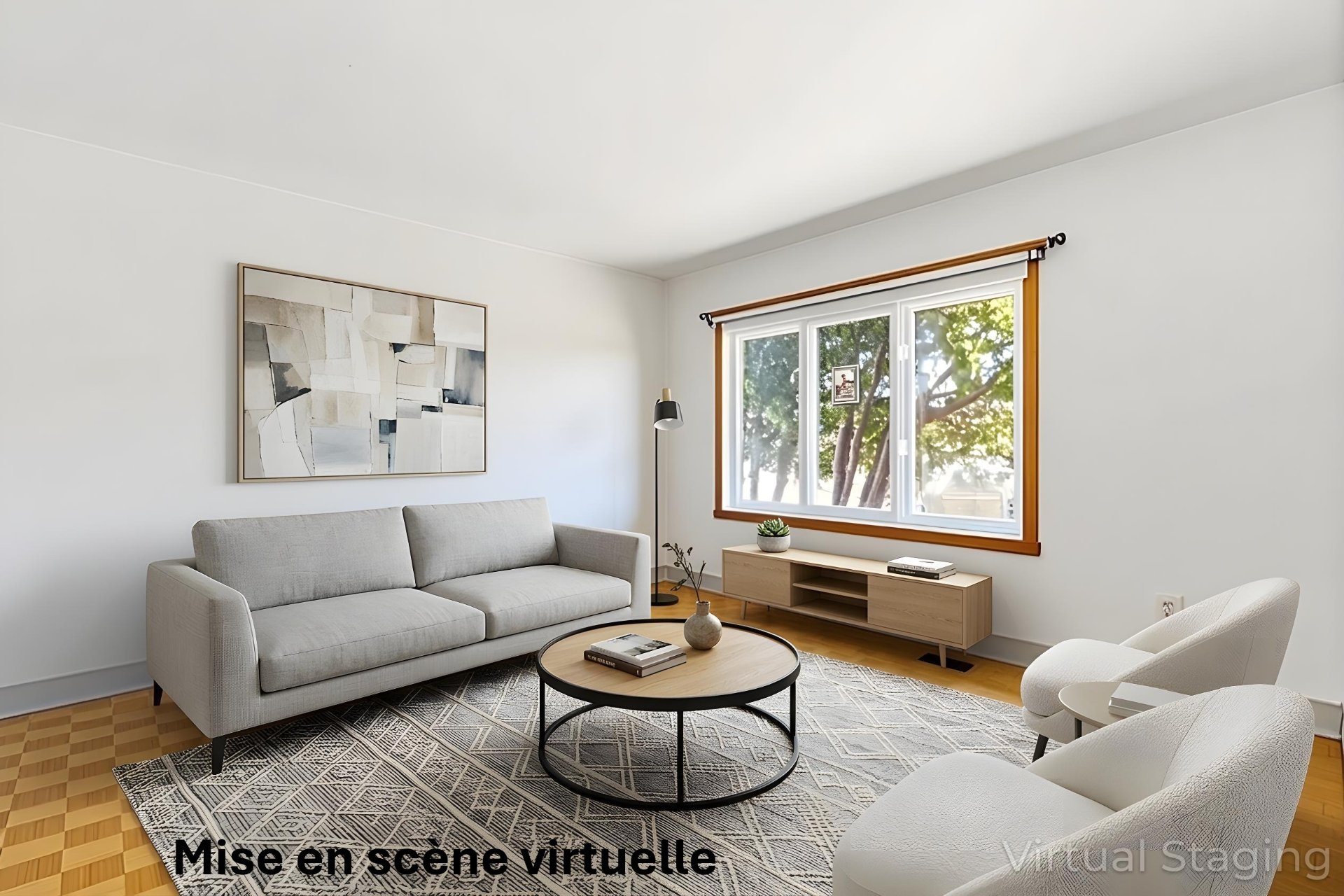 Virtual staging