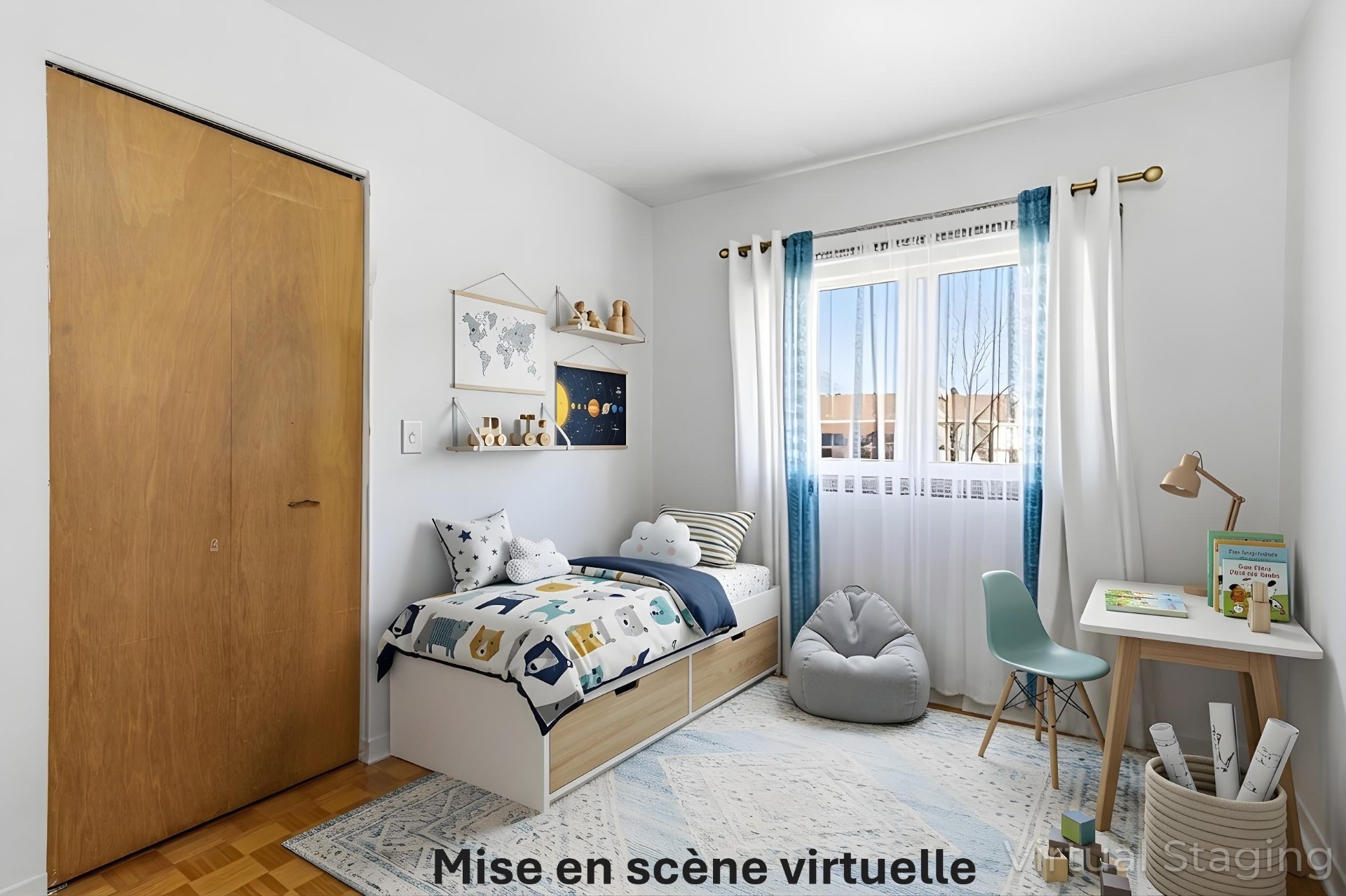 Mise en scène virtuelle