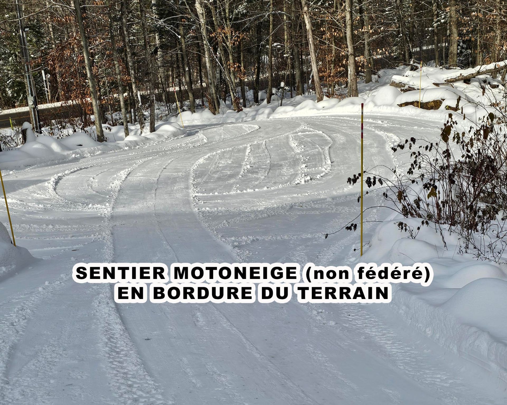 sentier motoneige