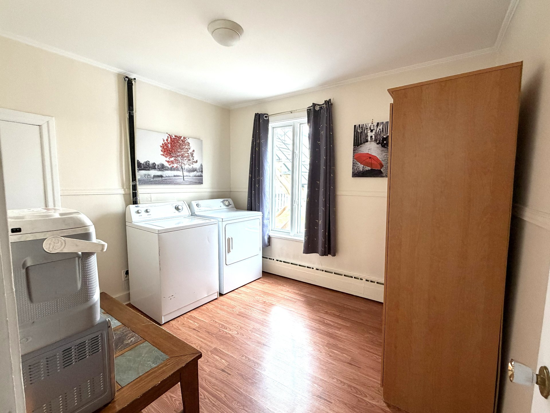 Ou salle de lavage logement du 36.