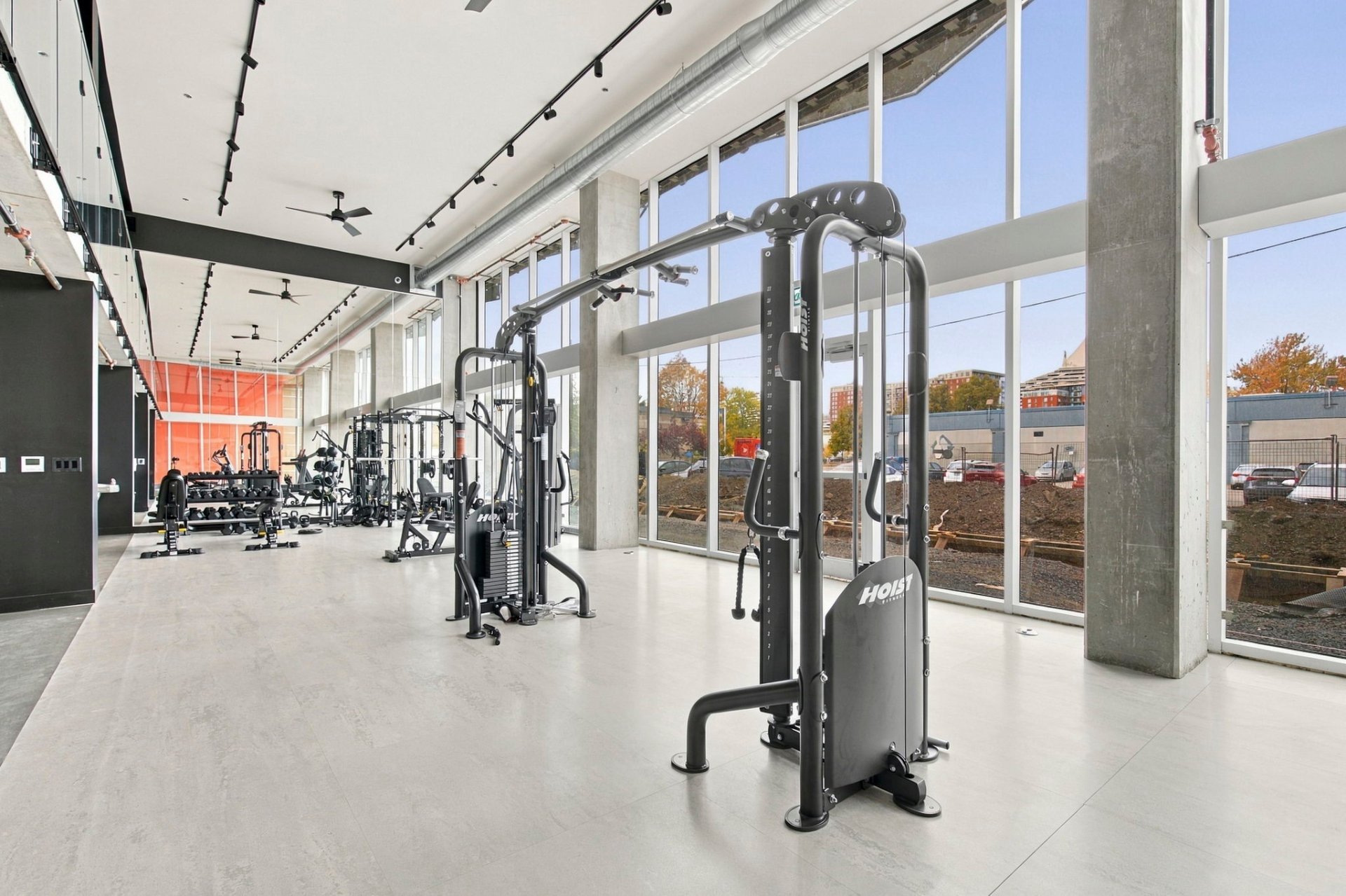 Salle d'exercice