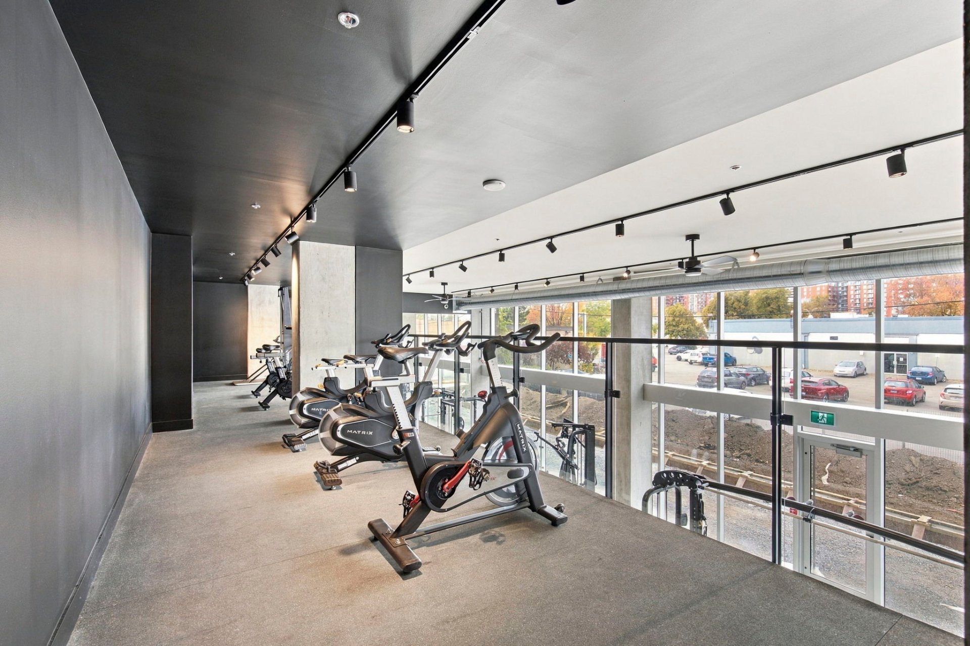 Salle d'exercice